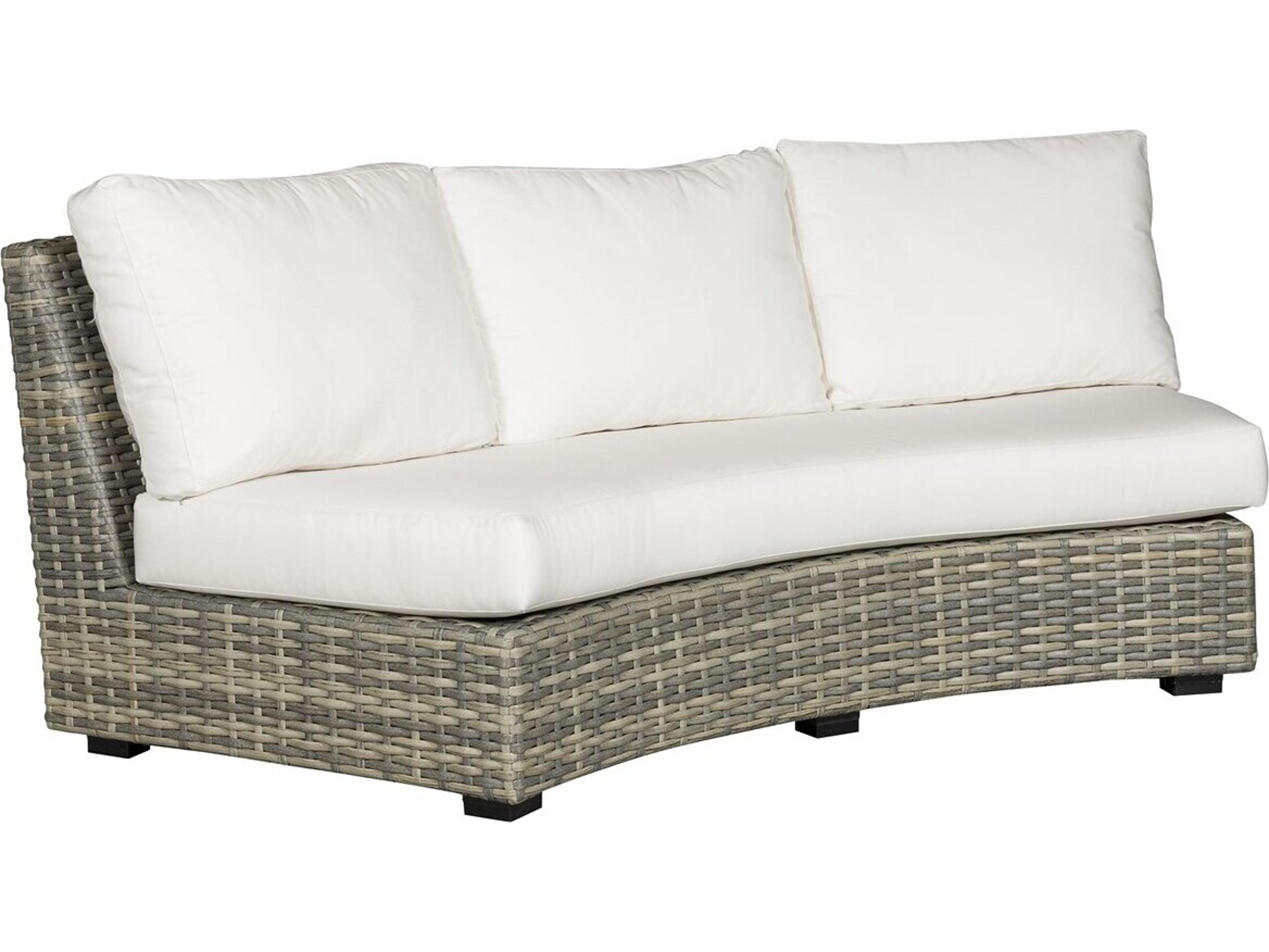 Montclair Large Curved Armless Sofa