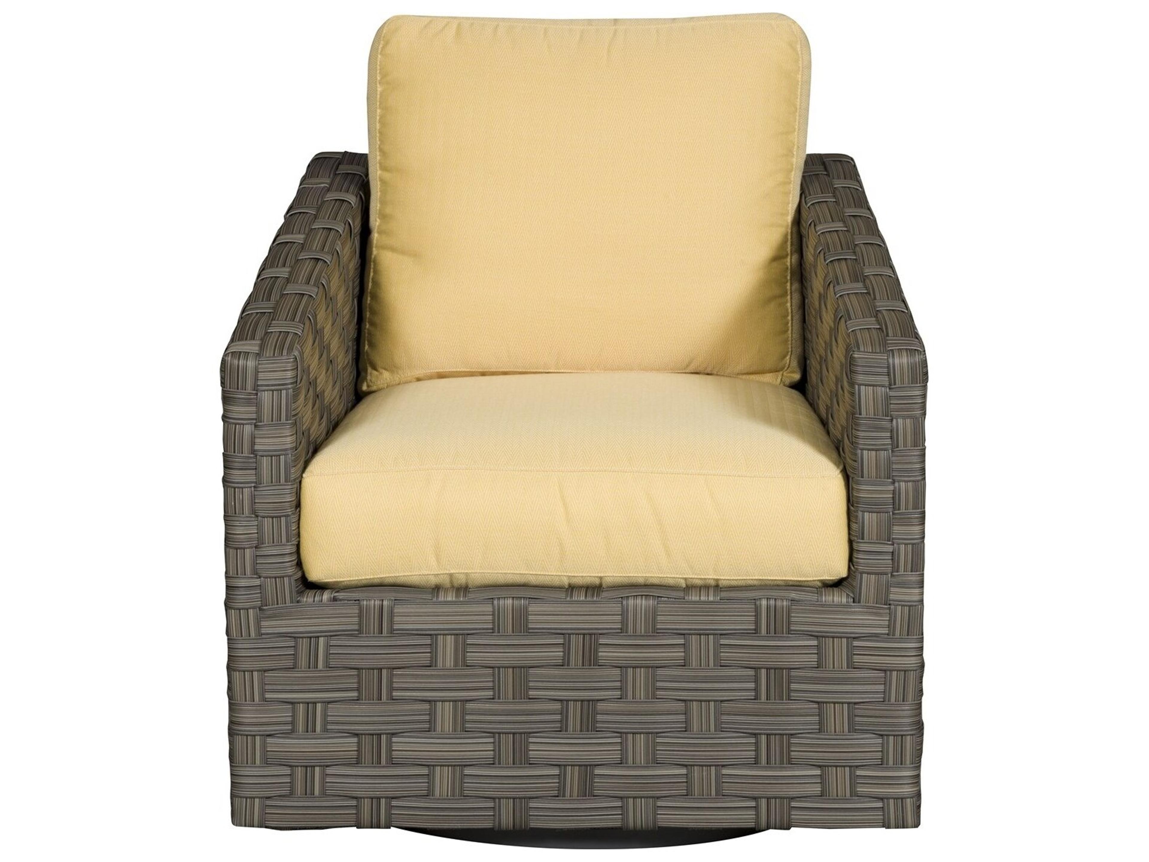 Vanguard Furniture Outdoor Michael Weiss Meadows Swivel Glider Lounge Chair