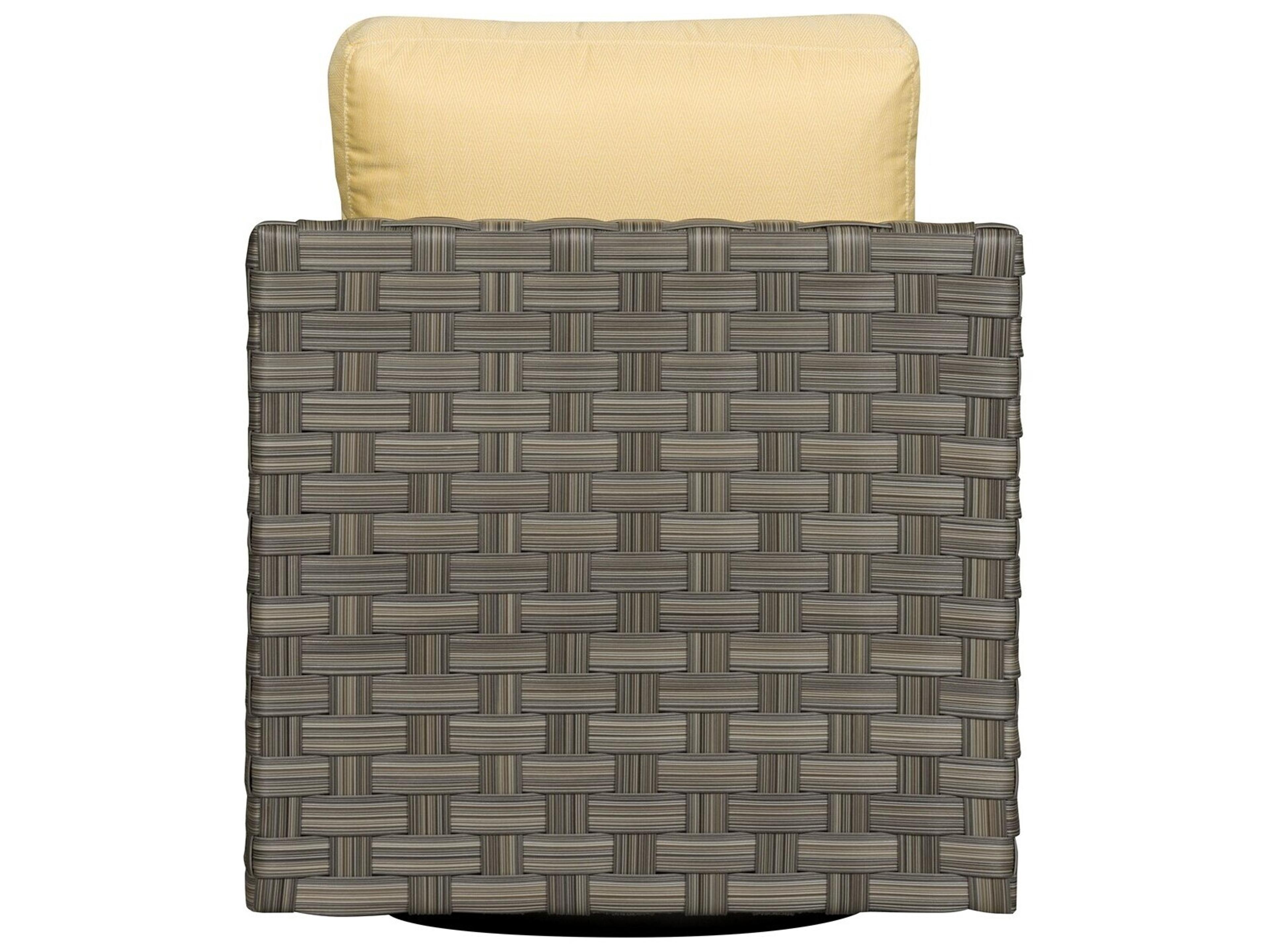 Vanguard Furniture Outdoor Michael Weiss Meadows Swivel Glider Lounge Chair