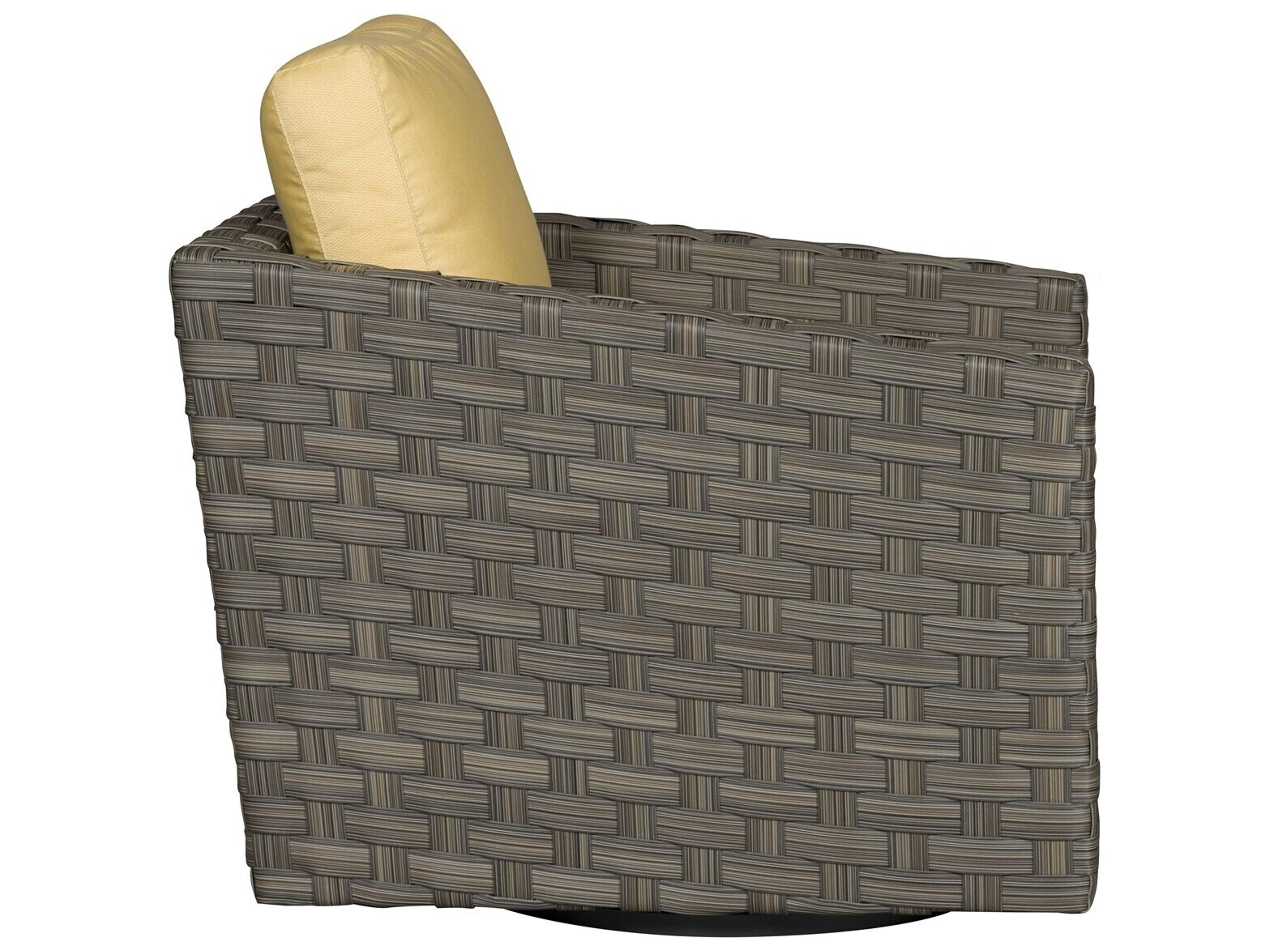 Vanguard Furniture Outdoor Michael Weiss Meadows Swivel Glider Lounge Chair