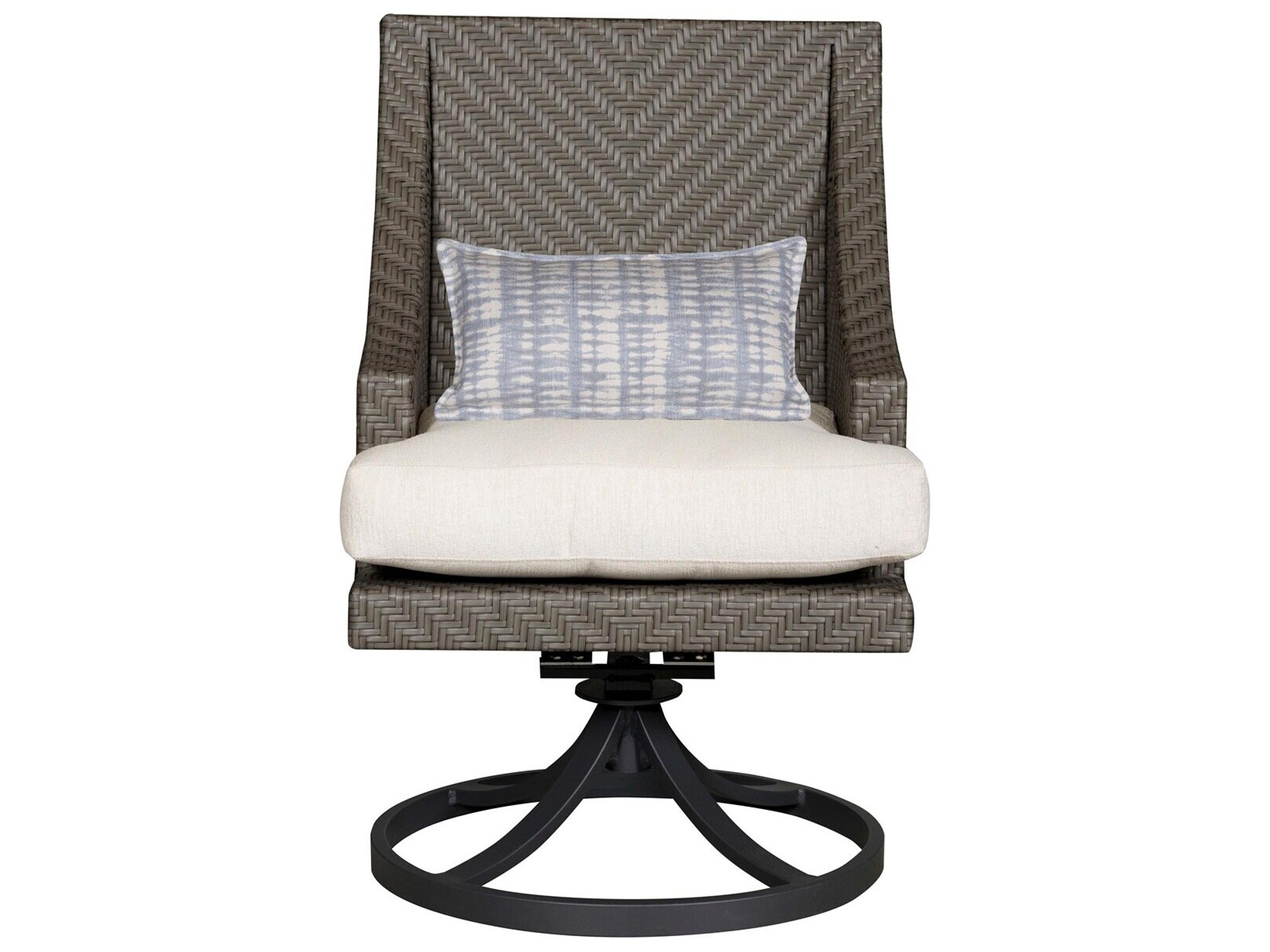 Vanguard Furniture Outdoor Bridgehampton Swivel Rocker Dining Chair