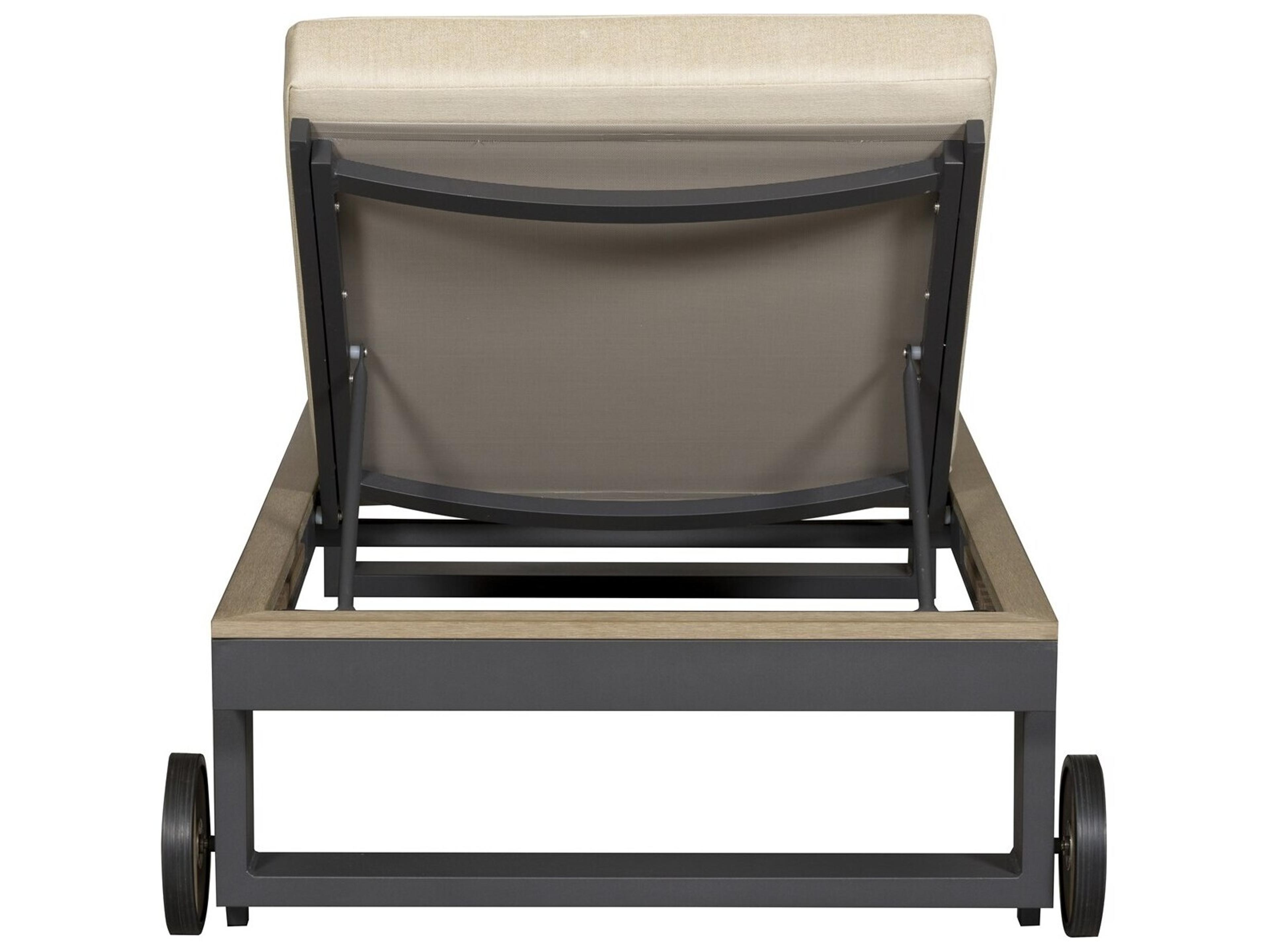 Vanguard Furniture Outdoor Montecito Reclining Lounge with Cushion