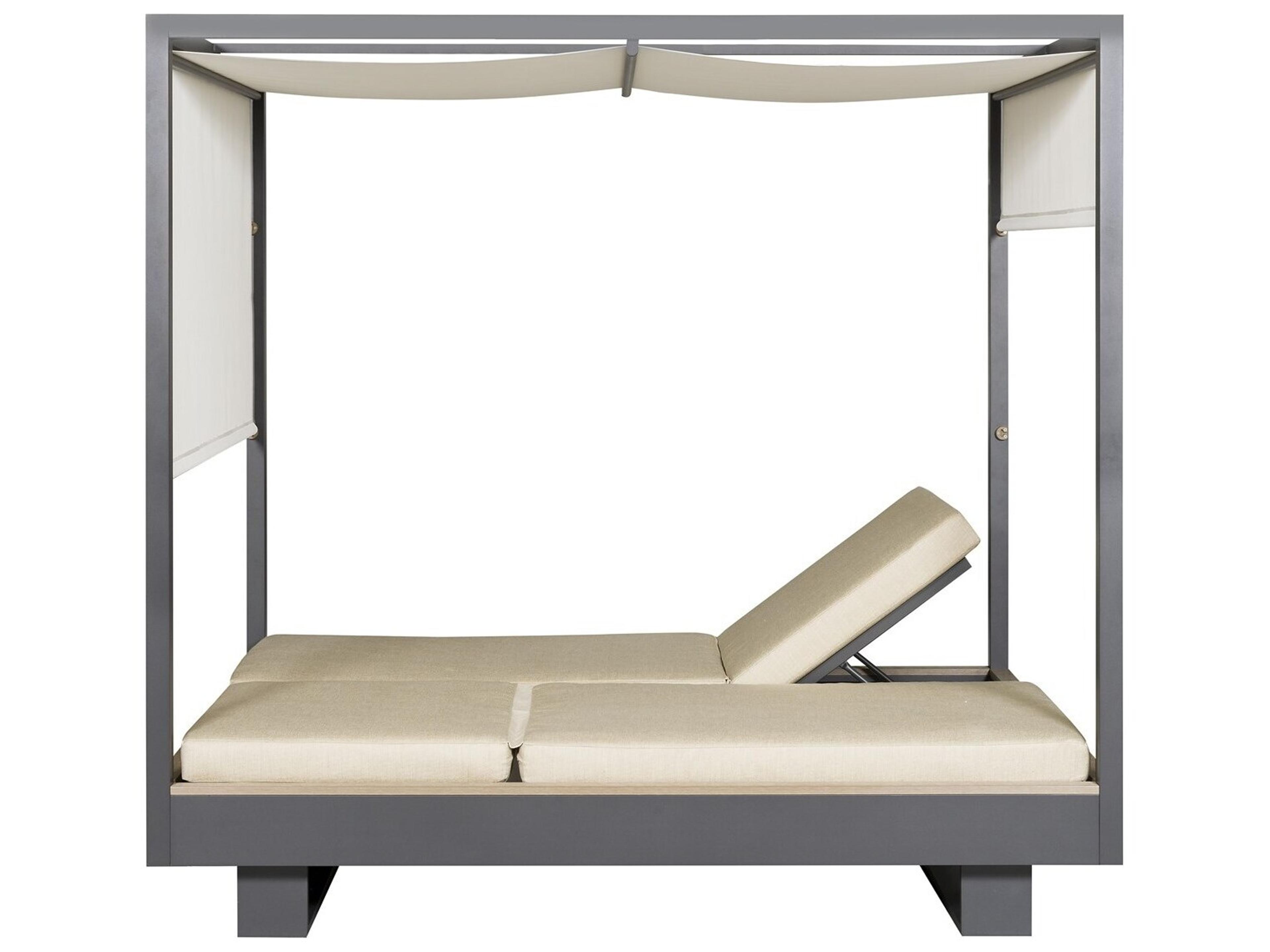 Vanguard Furniture Outdoor Montecito Double Reclining Chaise with Cushions