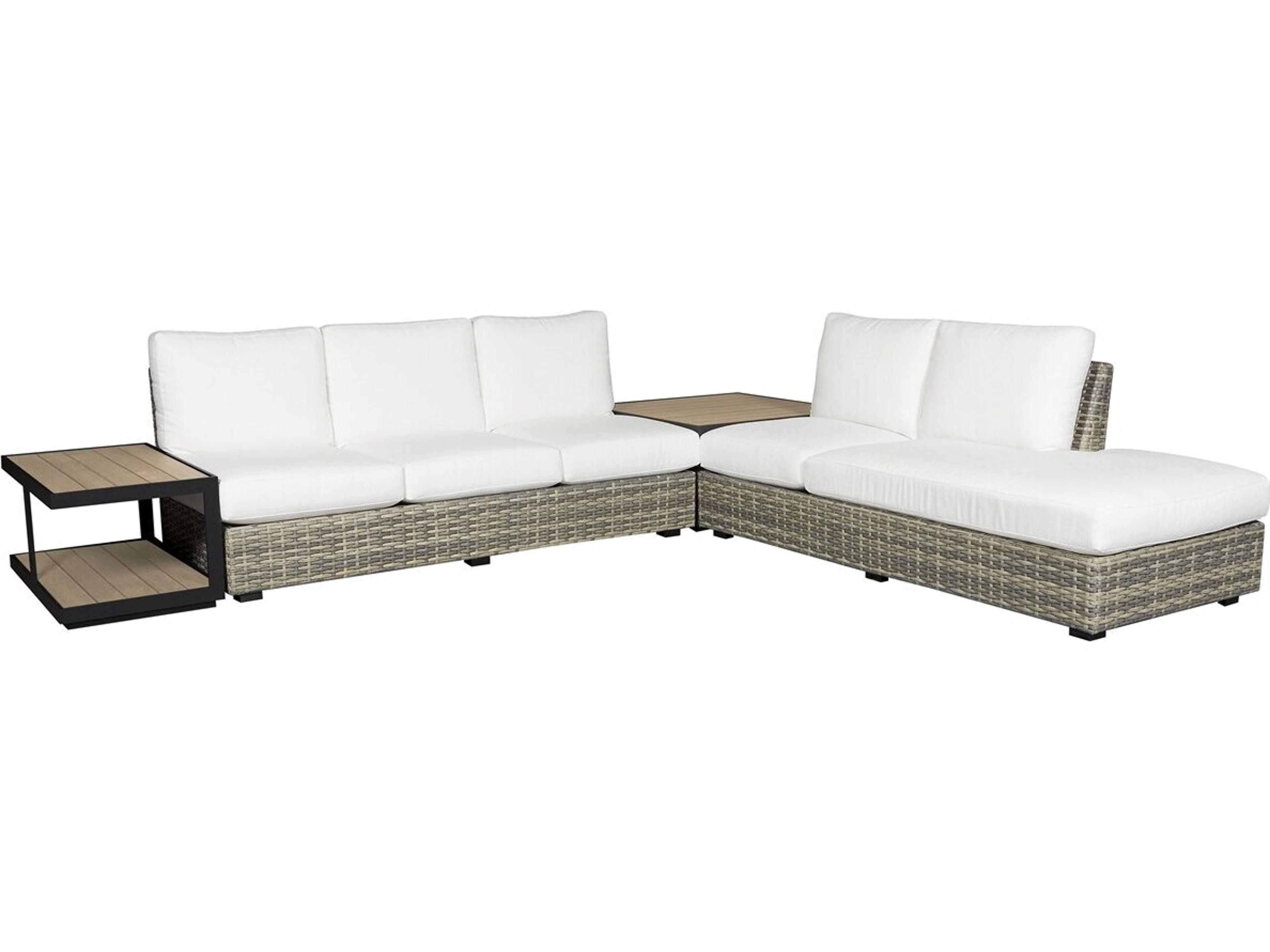 Vanguard Furniture Michael Weiss Montclair Aluminum Shadow Square Coffee Table