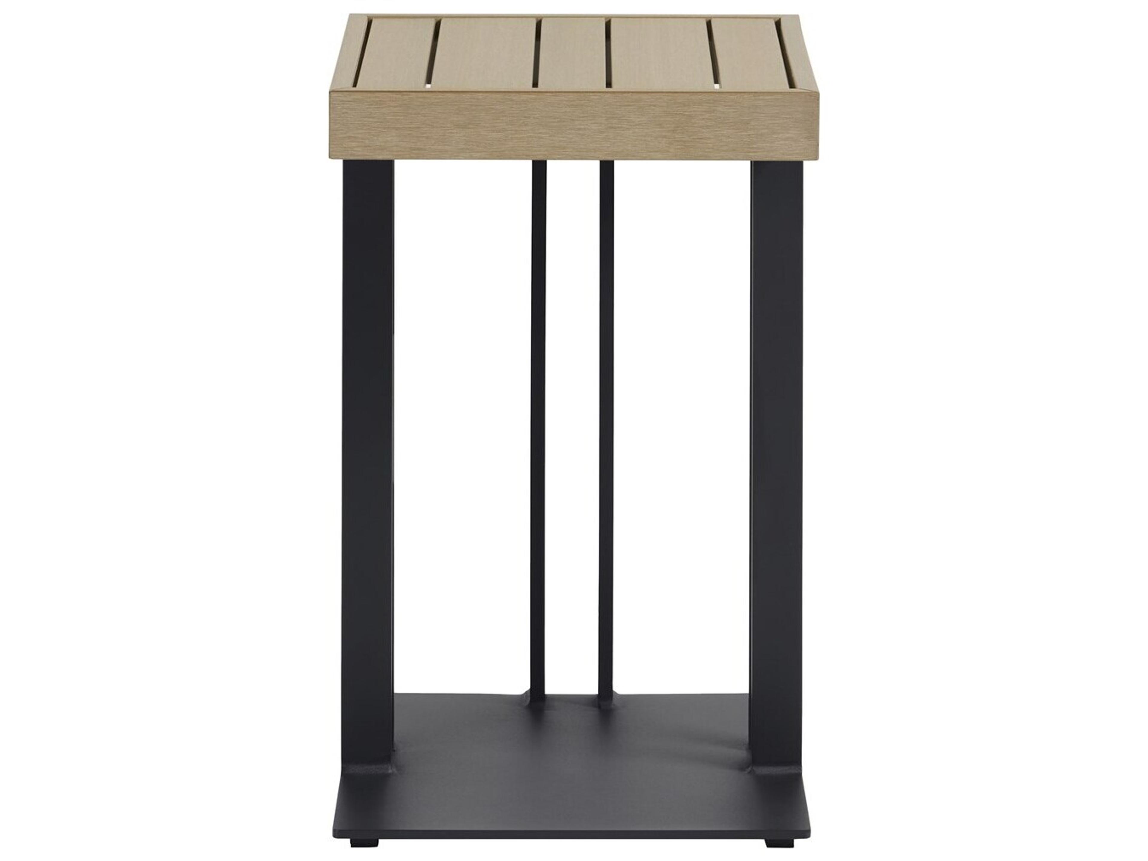 Vanguard Furniture Michael Weiss Montecito Aluminum Shadow Square Accent Table
