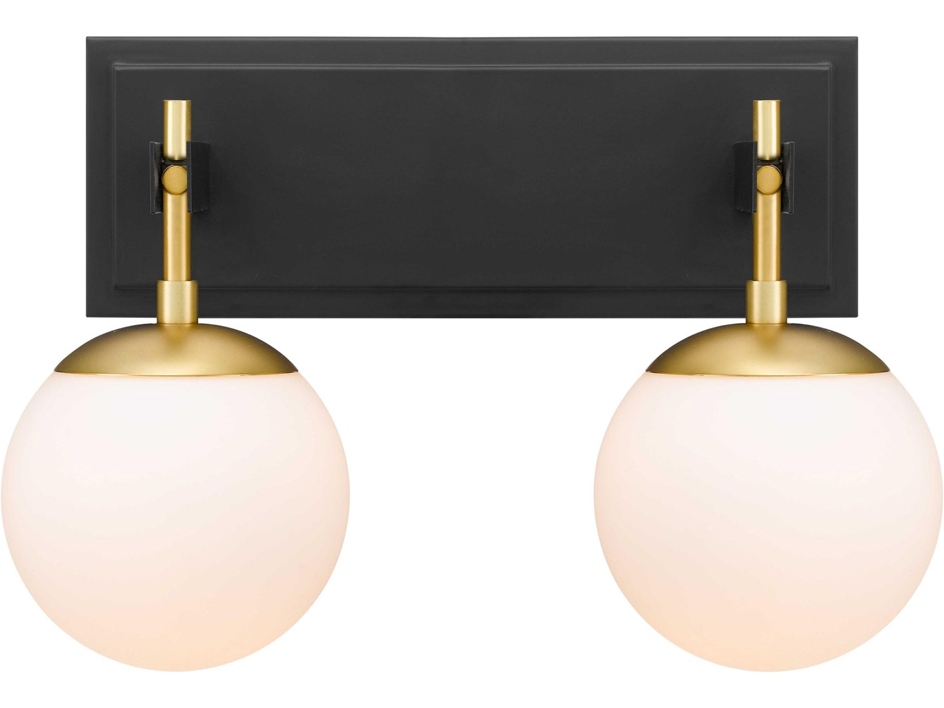 Varaluz Allie Brass Vanity Light