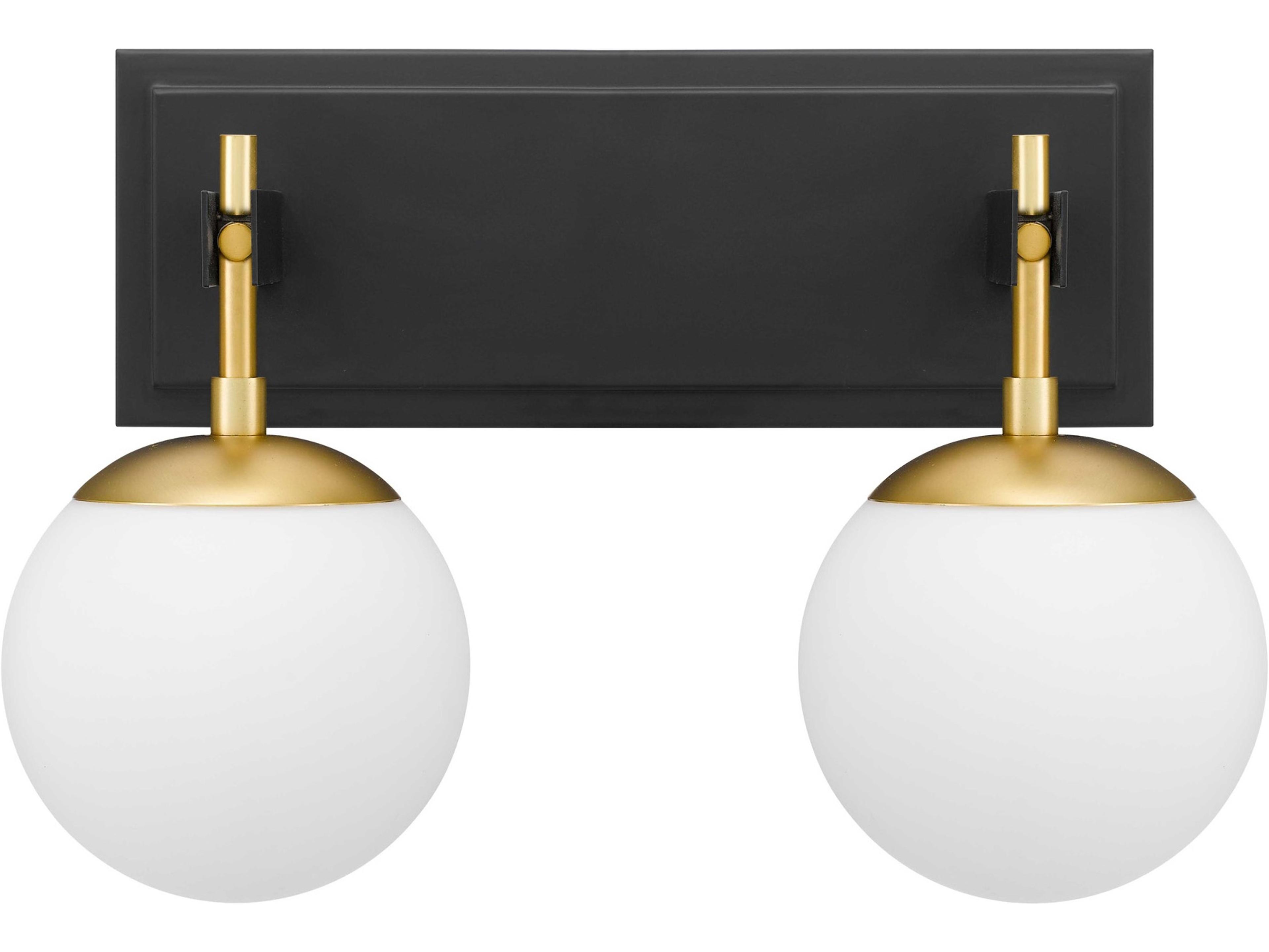 Varaluz Allie Brass Vanity Light