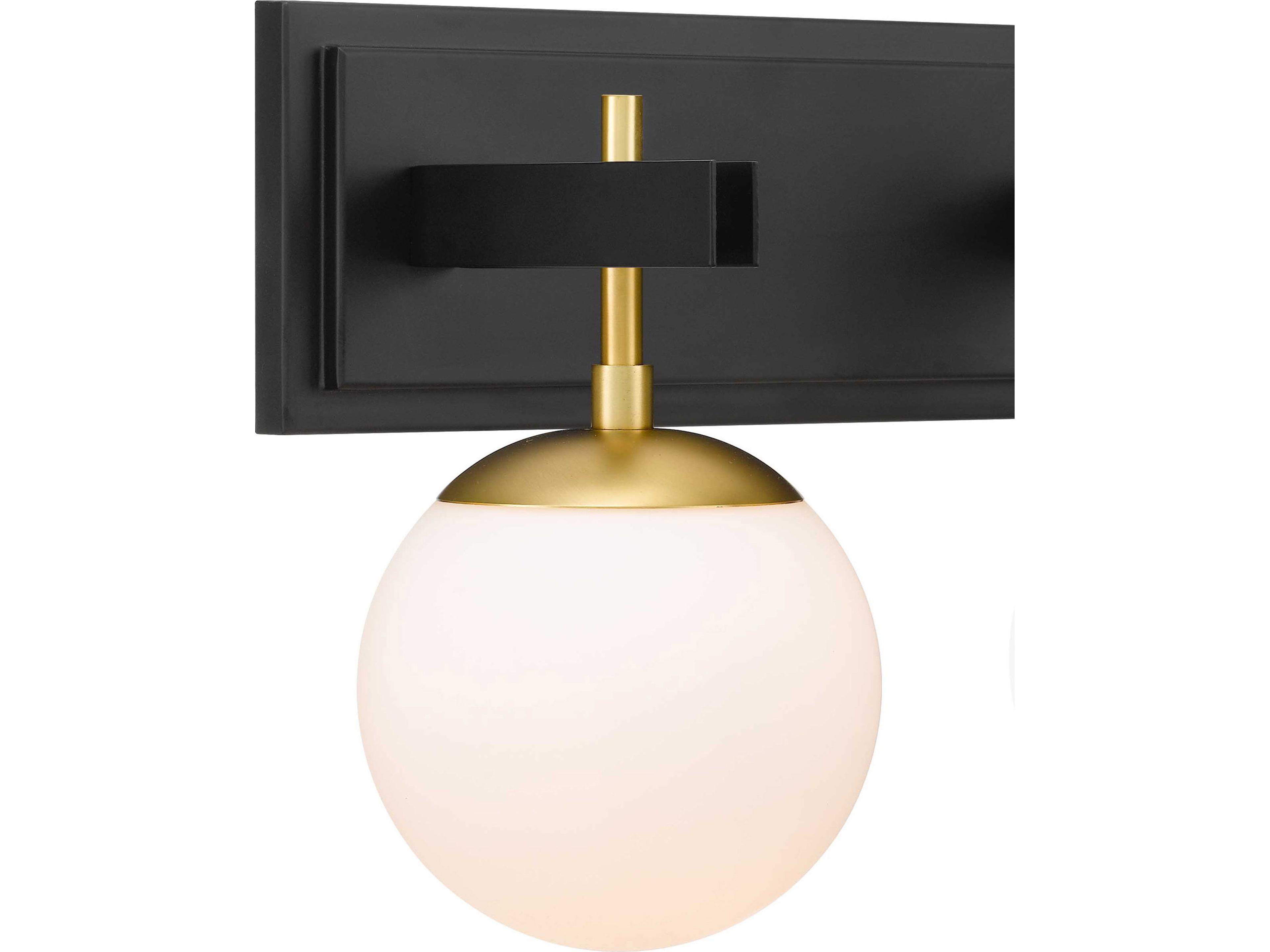 Varaluz Allie Brass Vanity Light