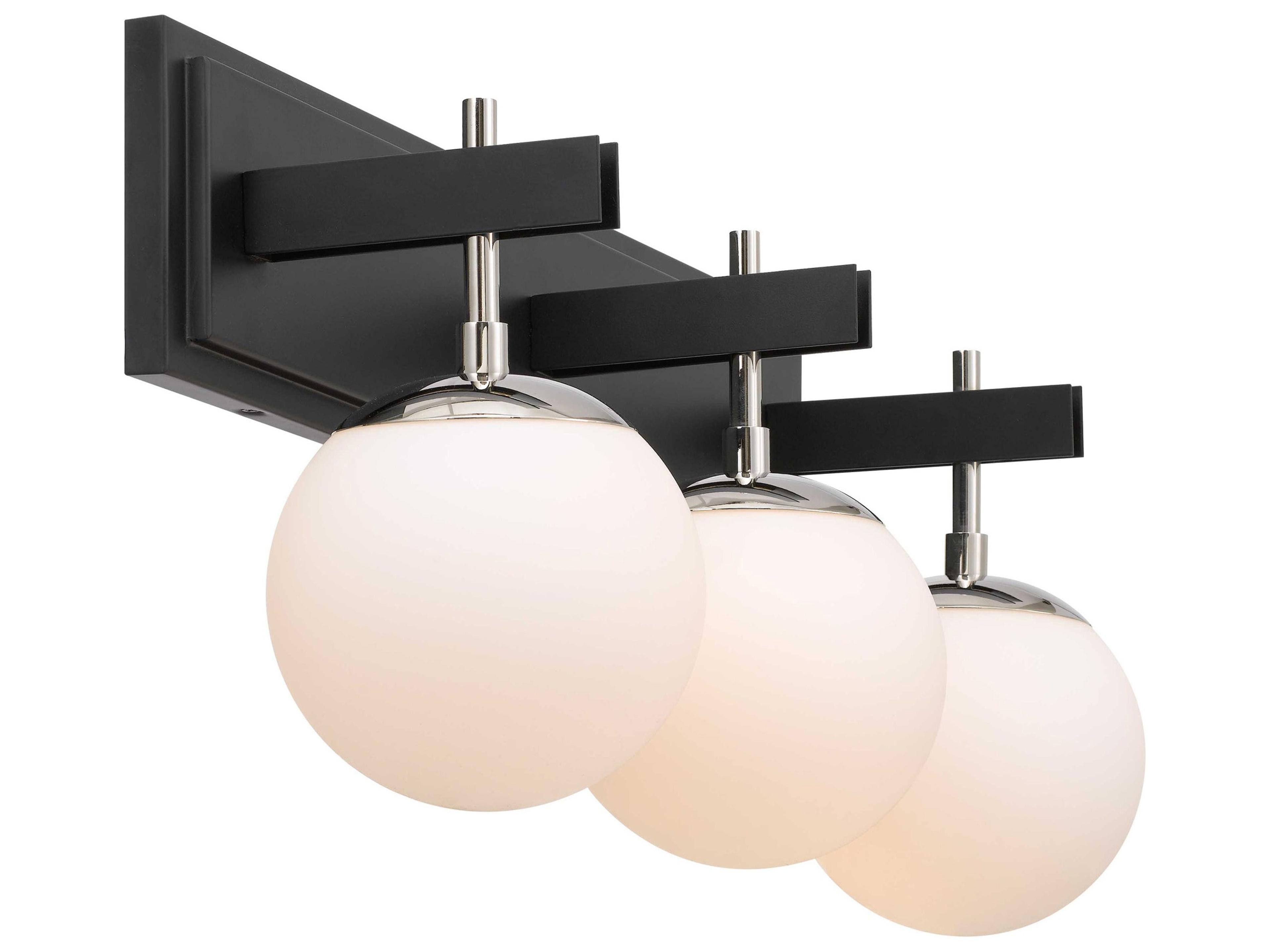 Varaluz Allie Nickel Vanity Light