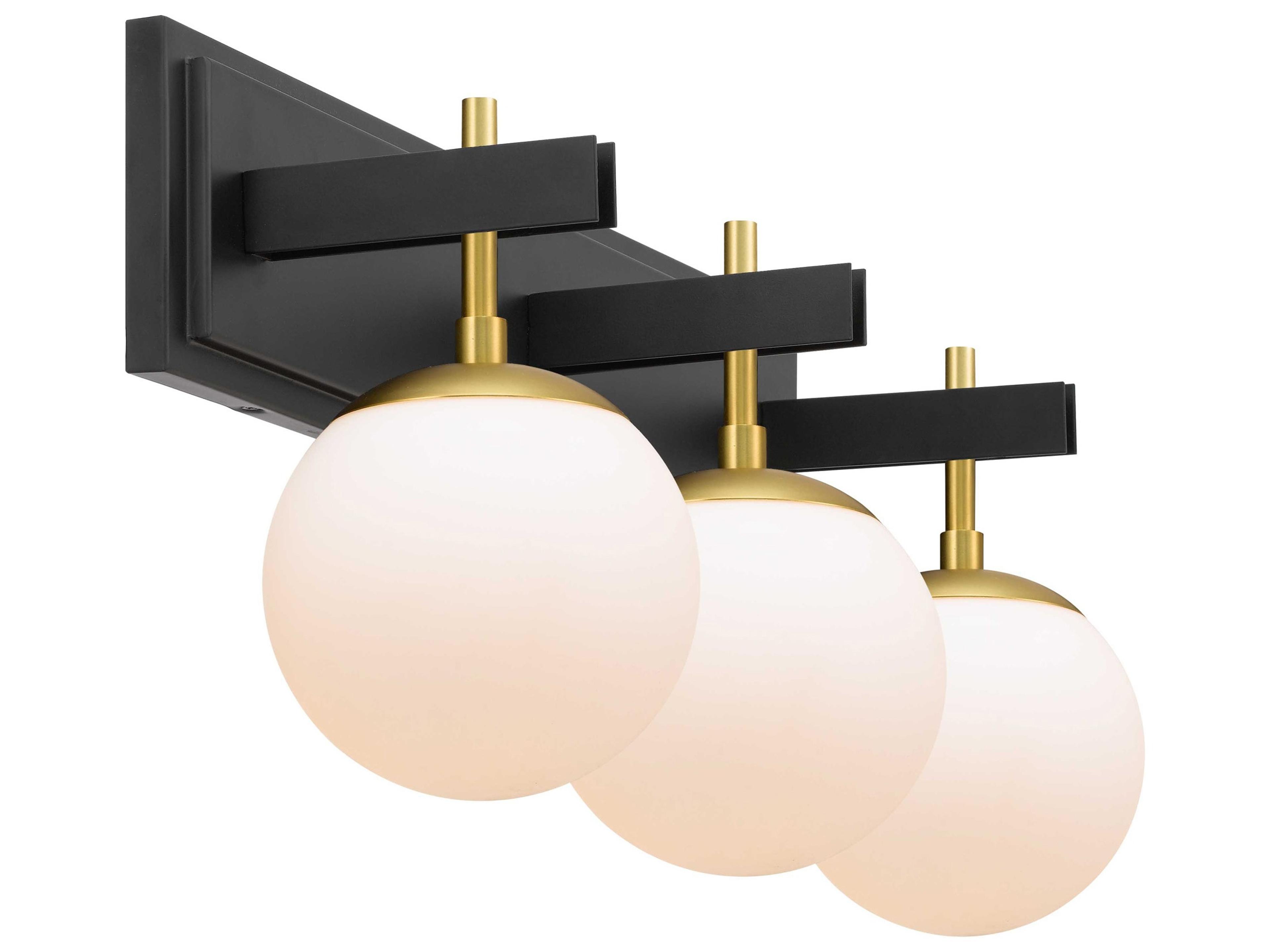 Varaluz Allie Brass Vanity Light