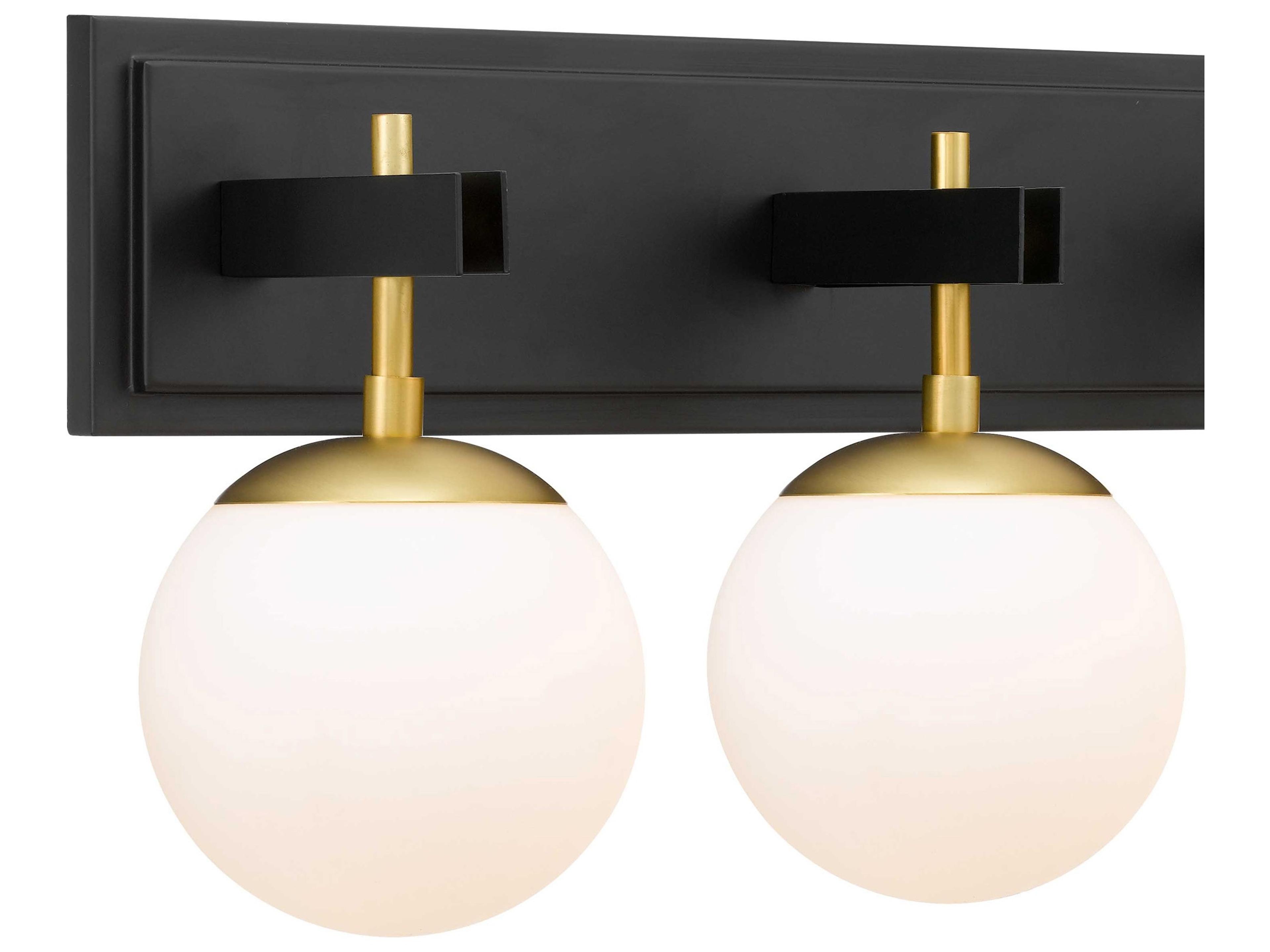 Varaluz Allie Brass Vanity Light