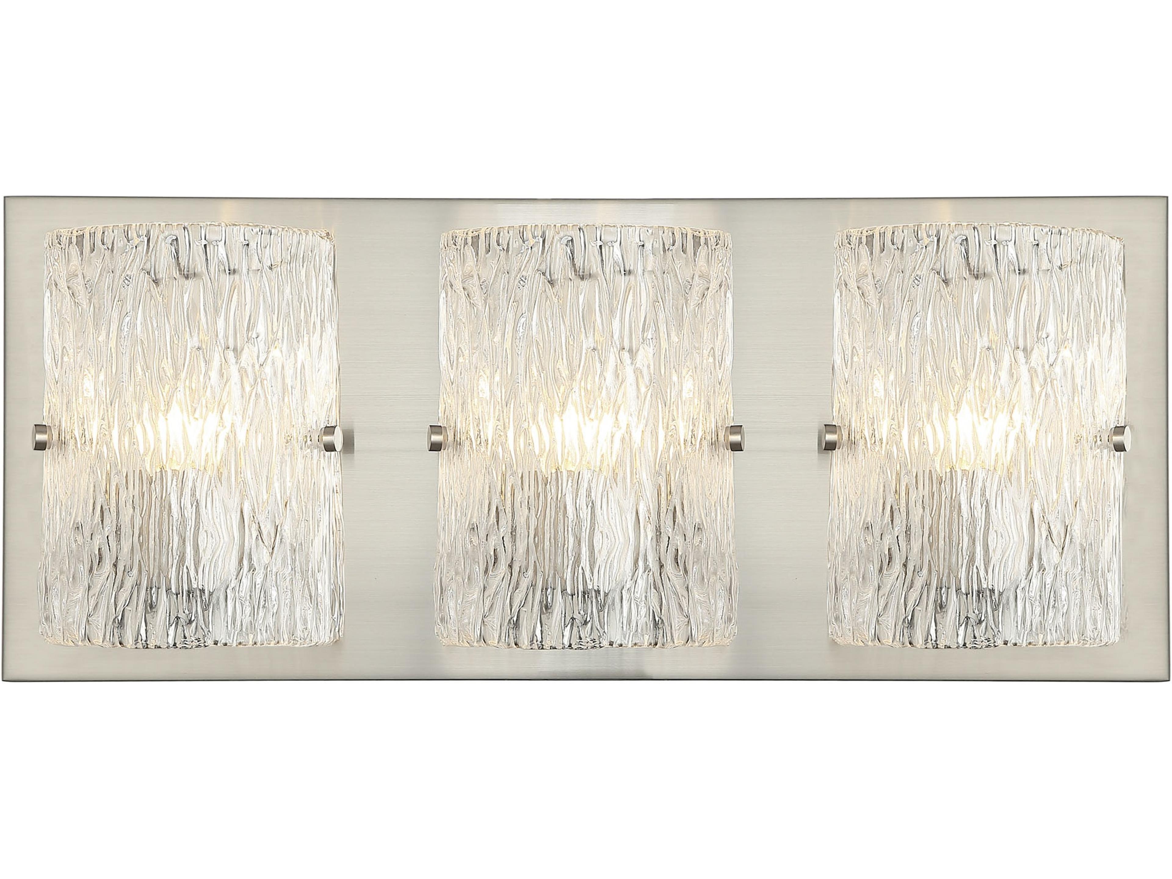 Varaluz Morgan Nickel Vanity Light