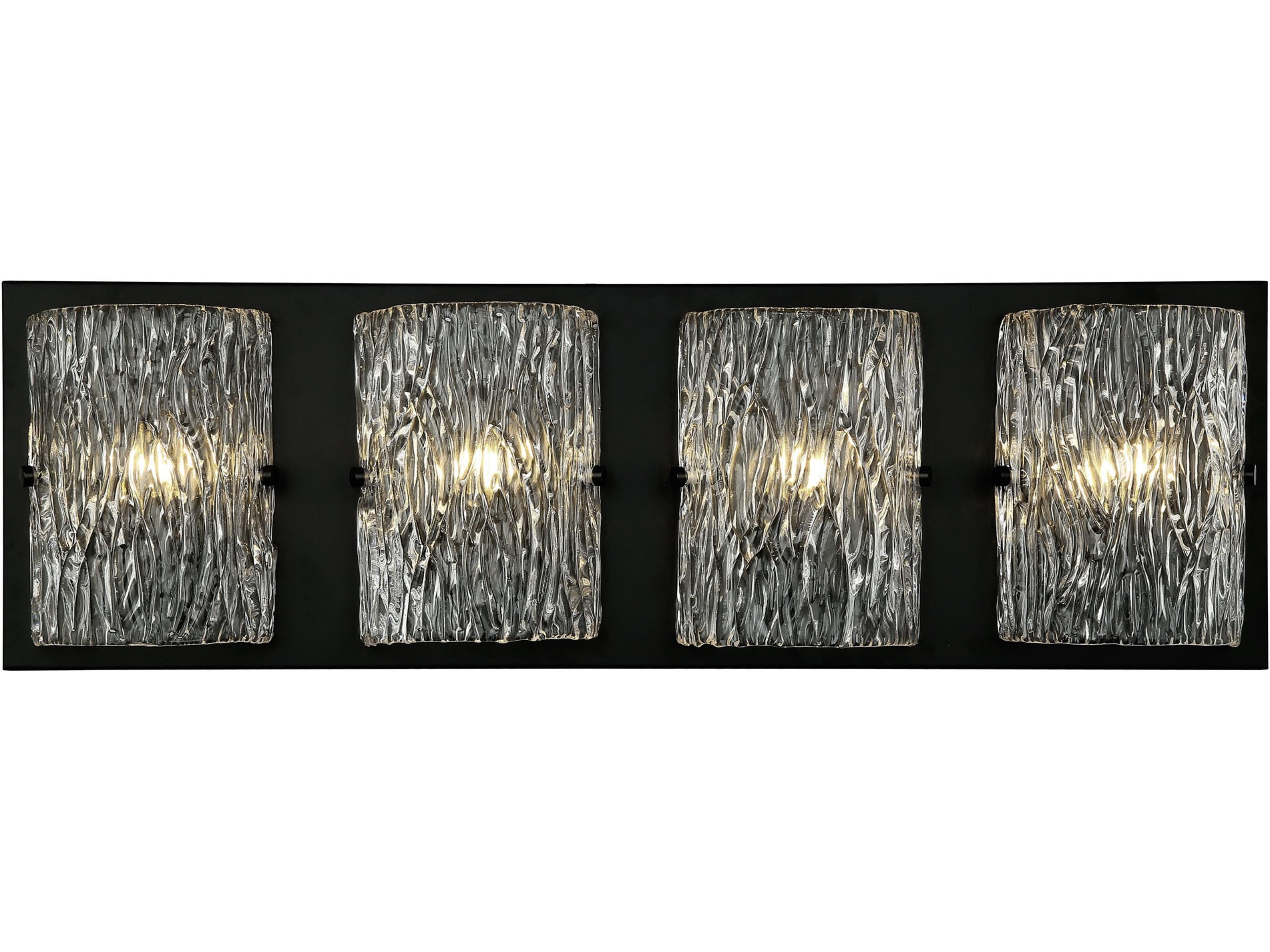 Varaluz Morgan Black Vanity Light