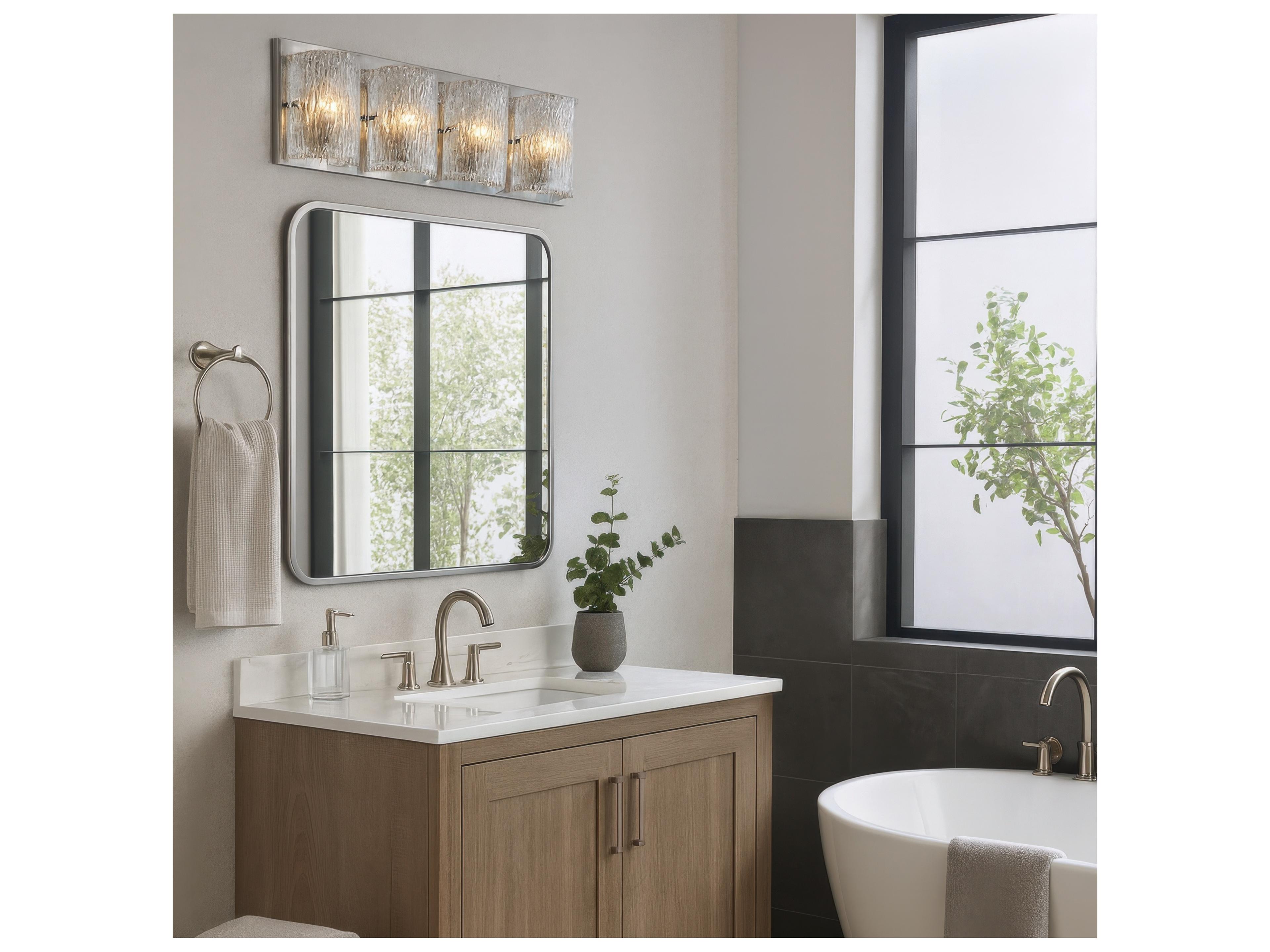 Varaluz Morgan Nickel Vanity Light
