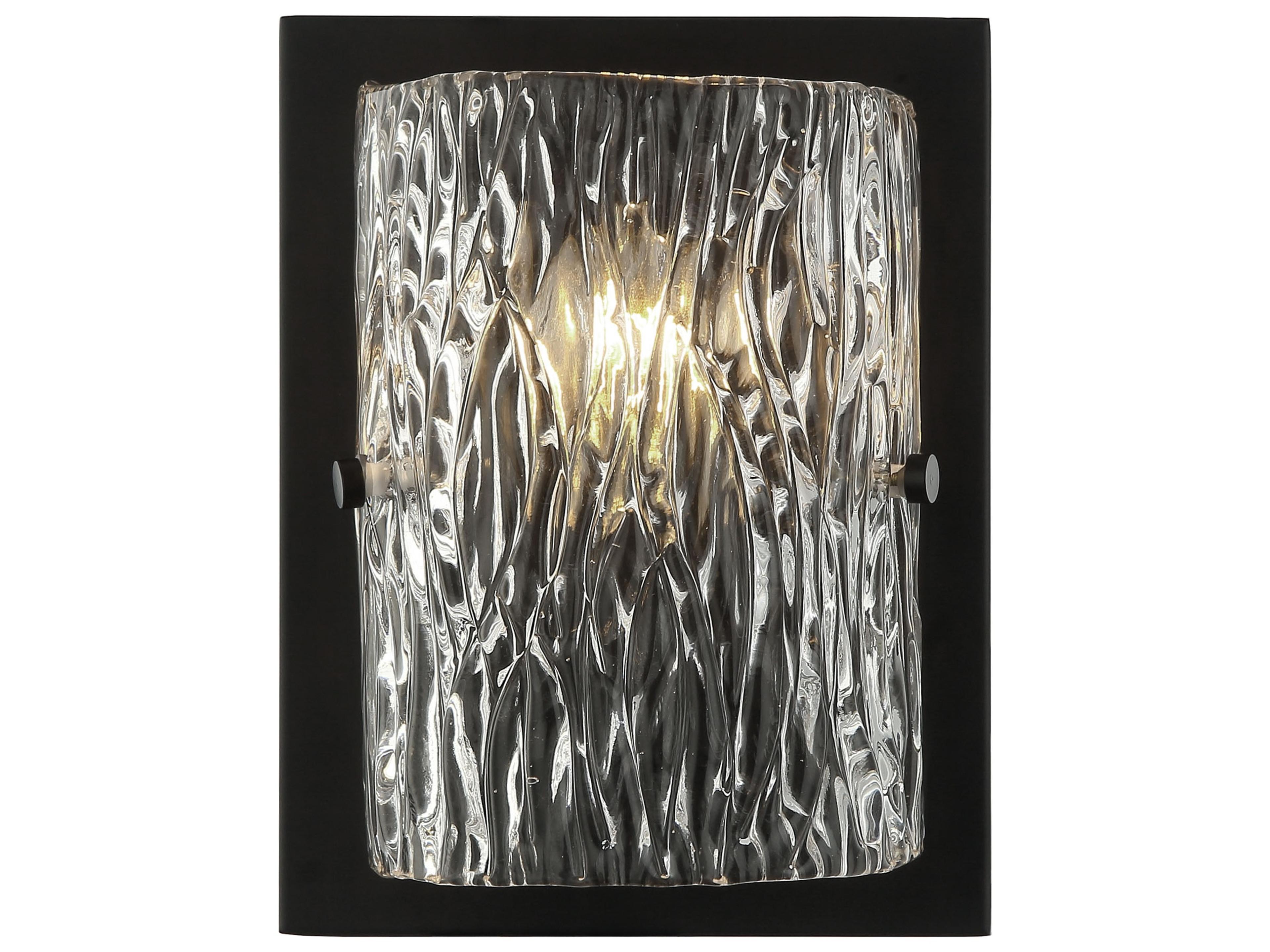 Varaluz Morgan Black Wall Sconce