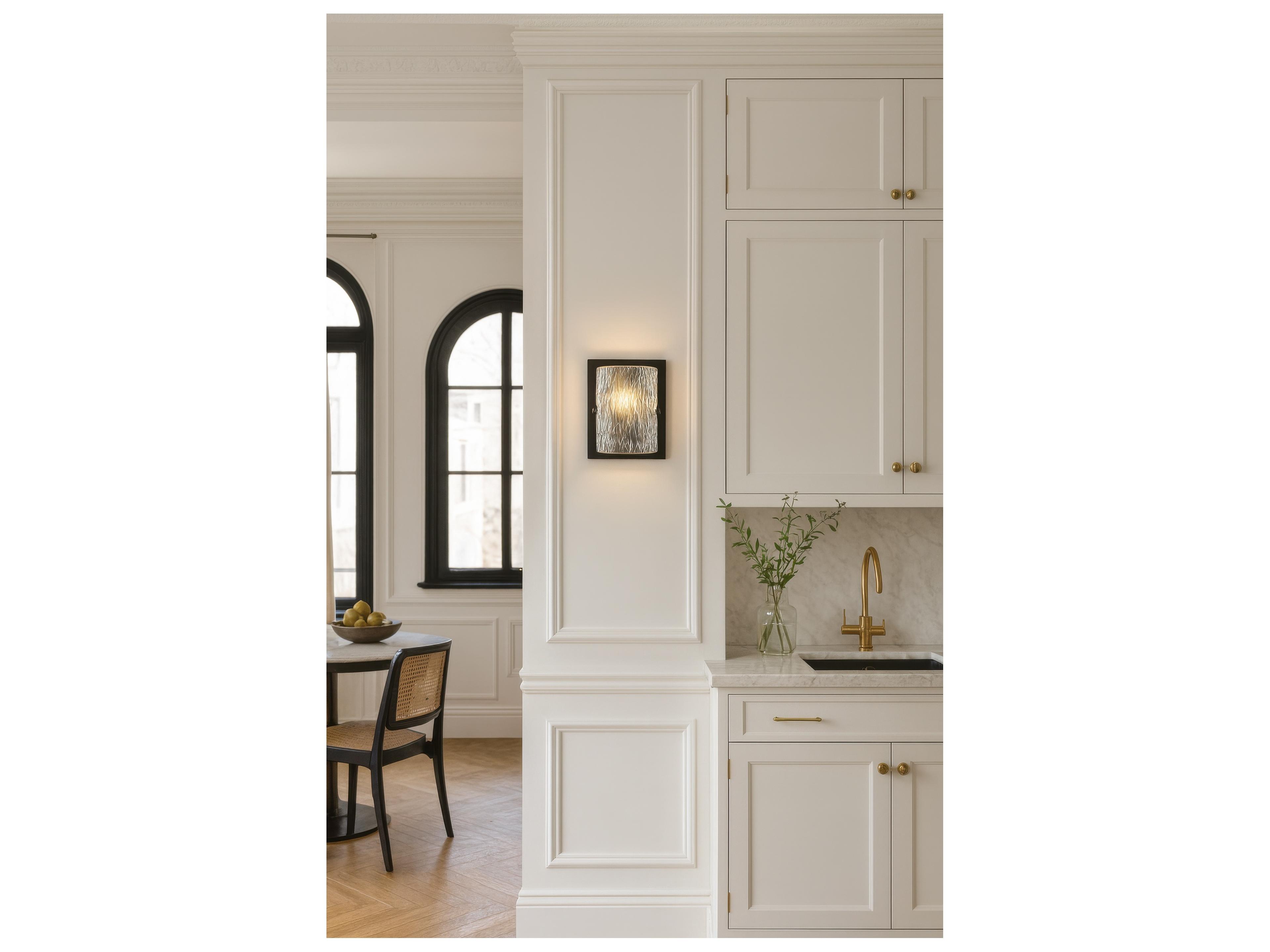 Varaluz Morgan Black Wall Sconce