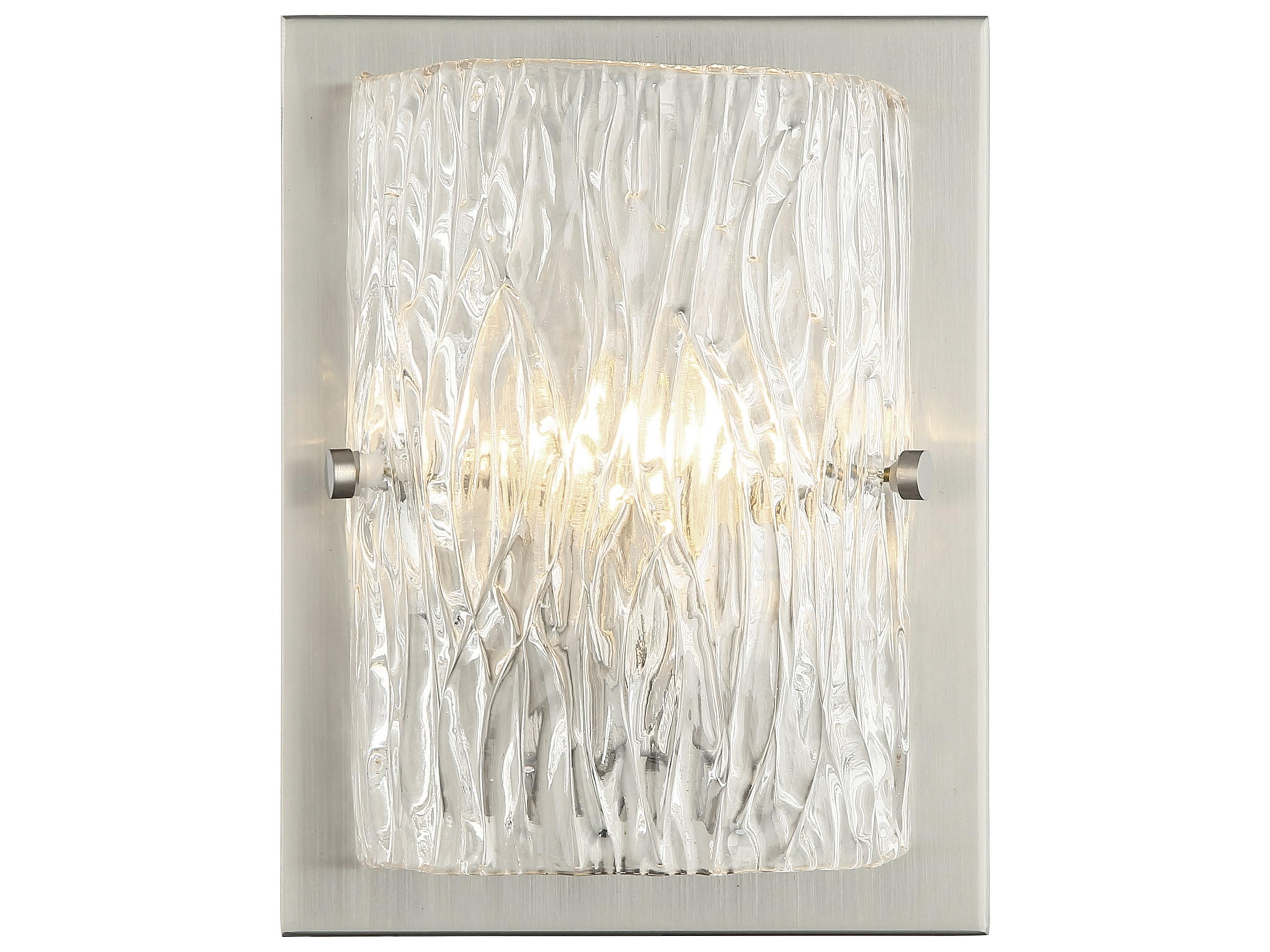 Varaluz Morgan Nickel Wall Sconce