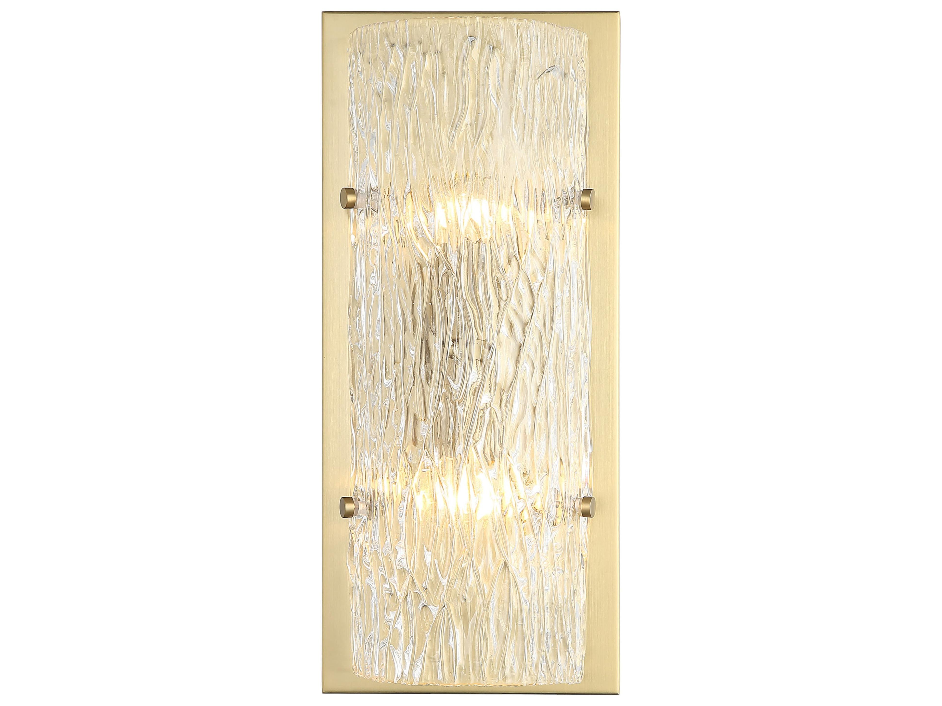 Varaluz Morgan Brass Wall Sconce