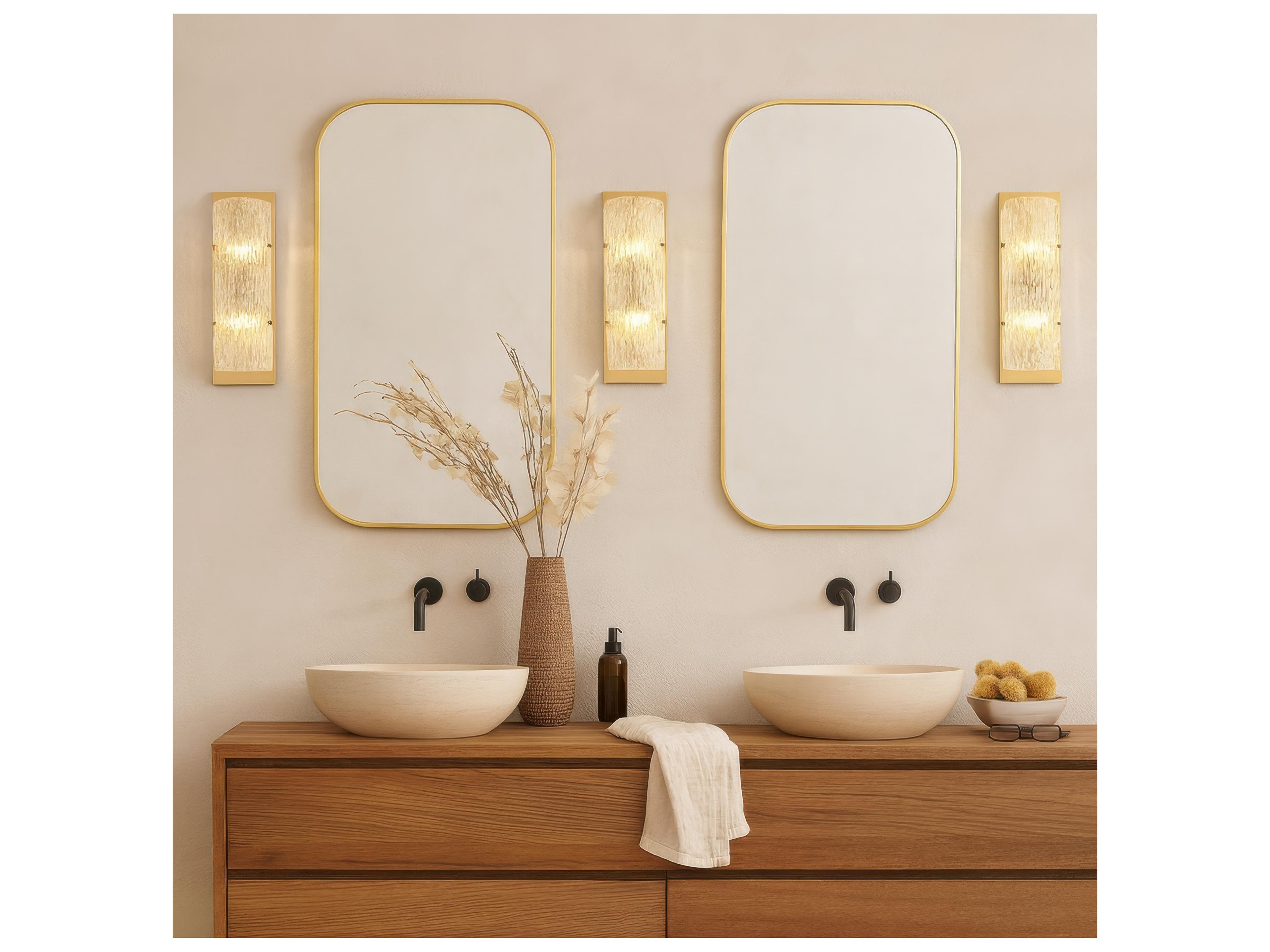 Varaluz Morgan Brass Wall Sconce