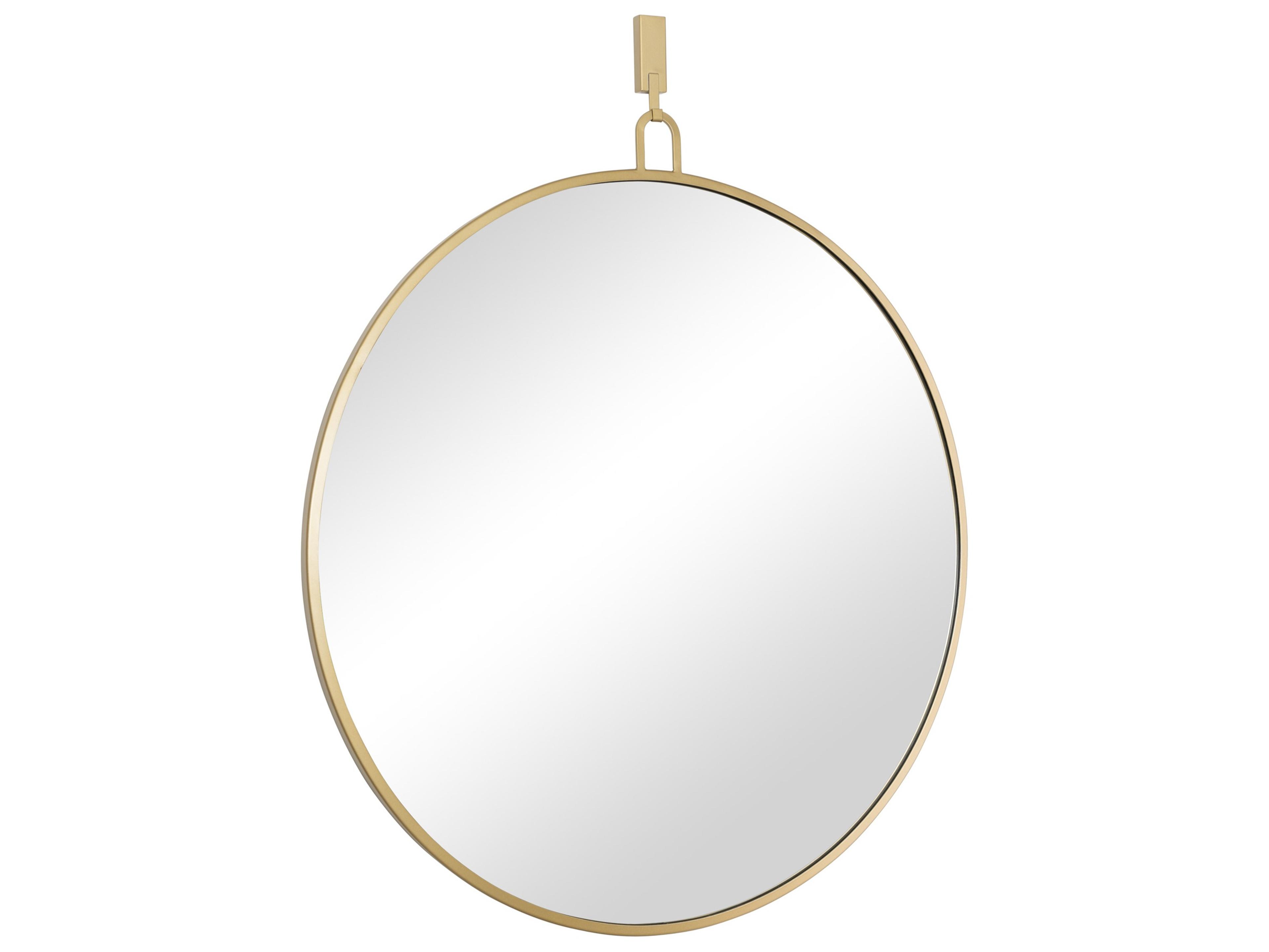 Varaluz Stopwatch Wall Mirror Round