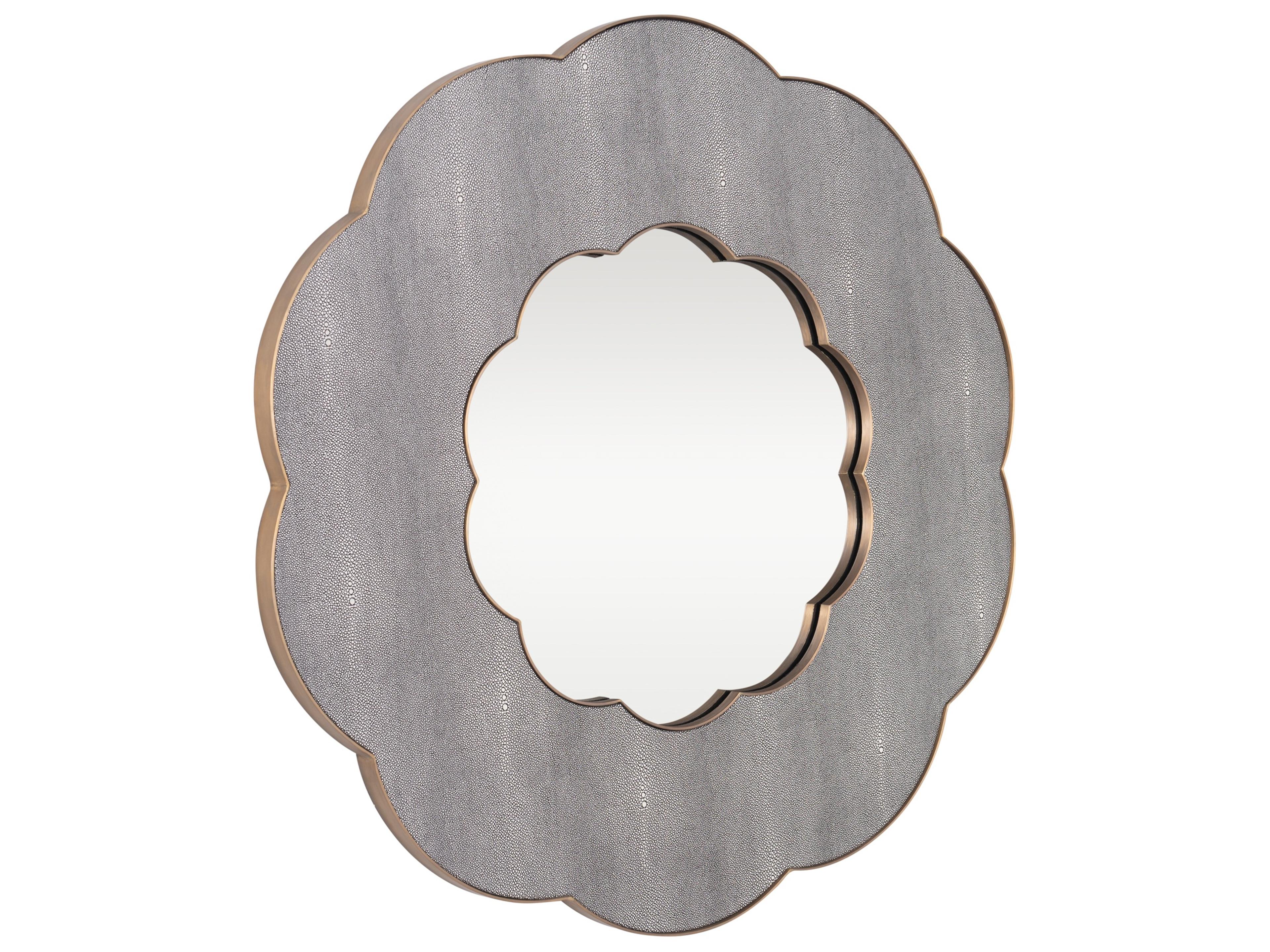 Varaluz Scallop Wall Mirror