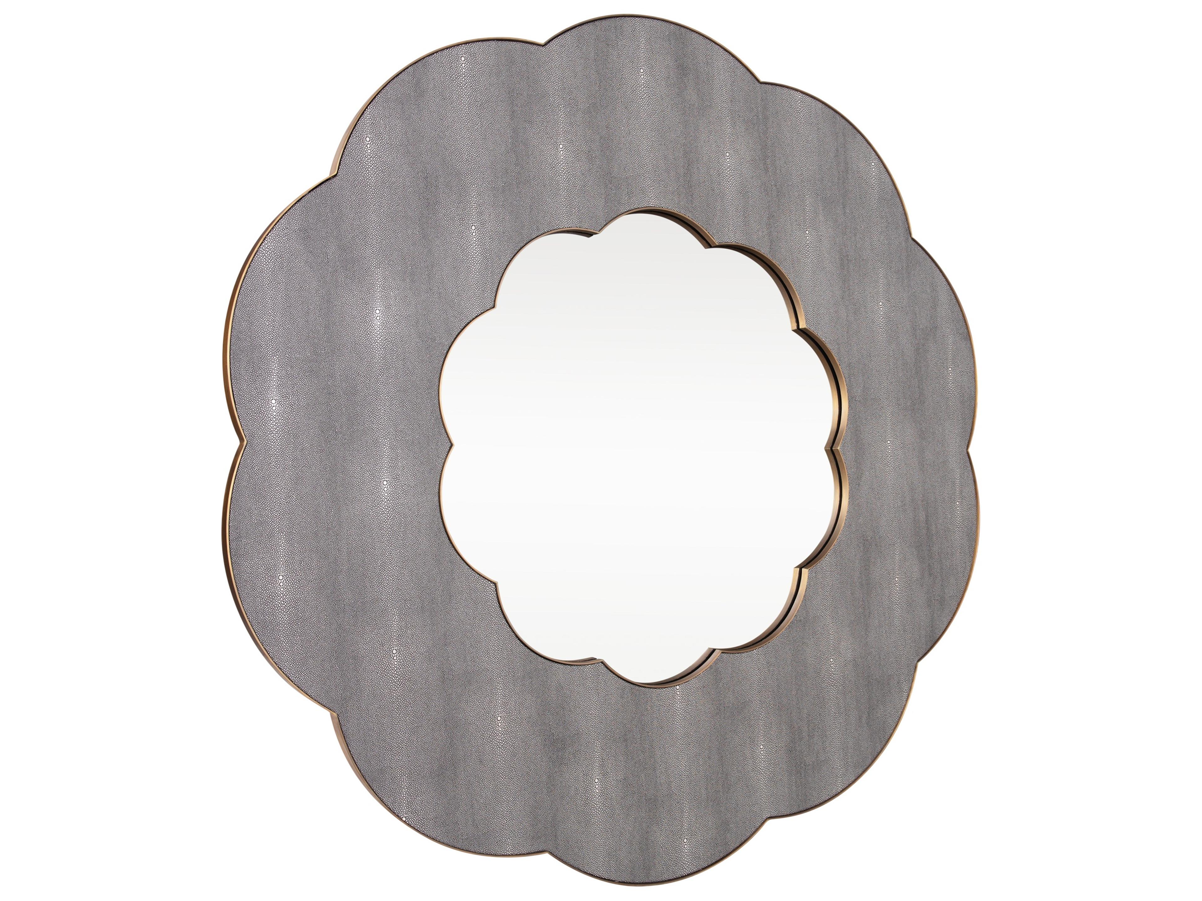 Varaluz Scallop Wall Mirror