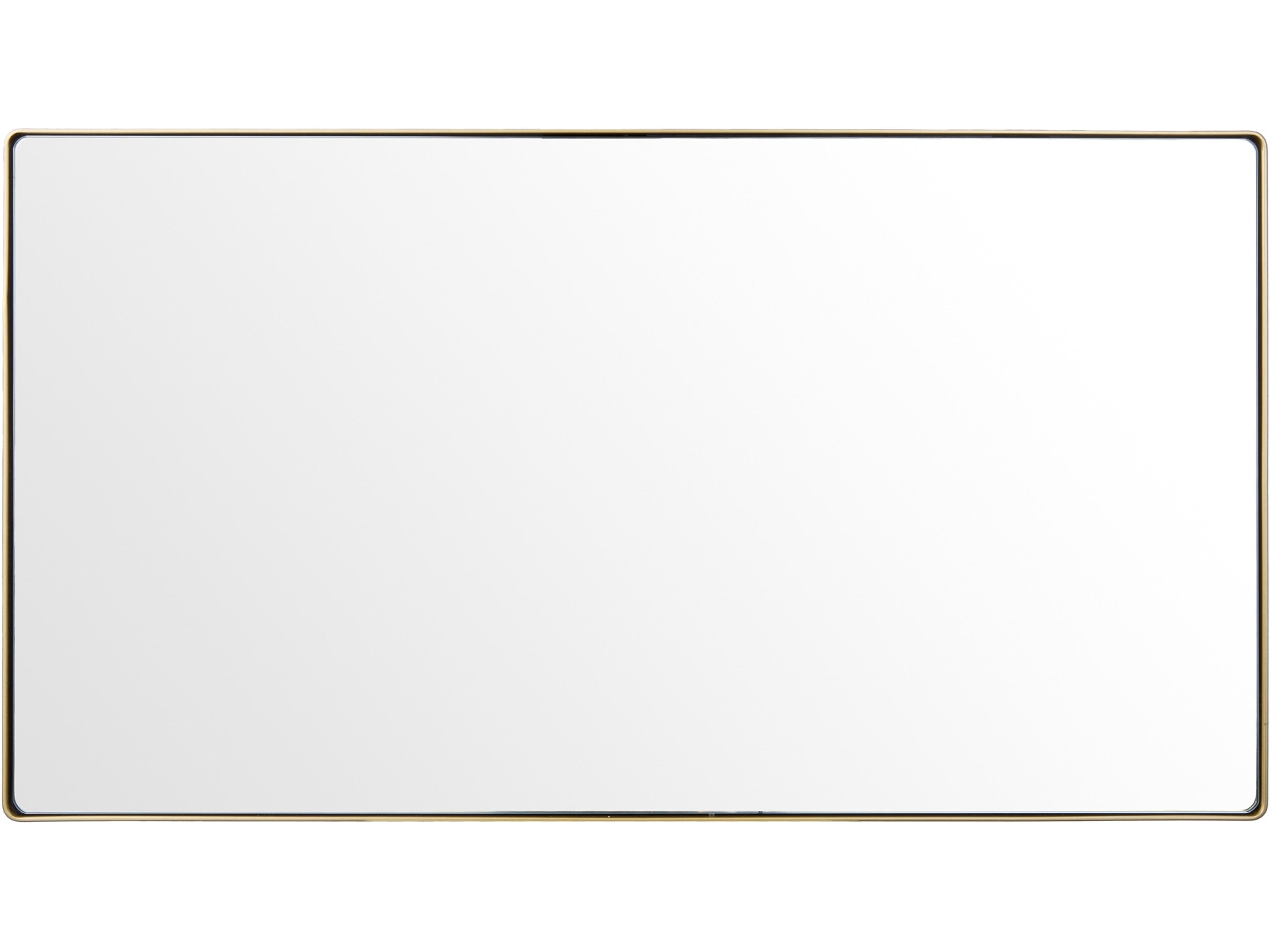 Kye Wall Mirror Gold Modern Rectangular