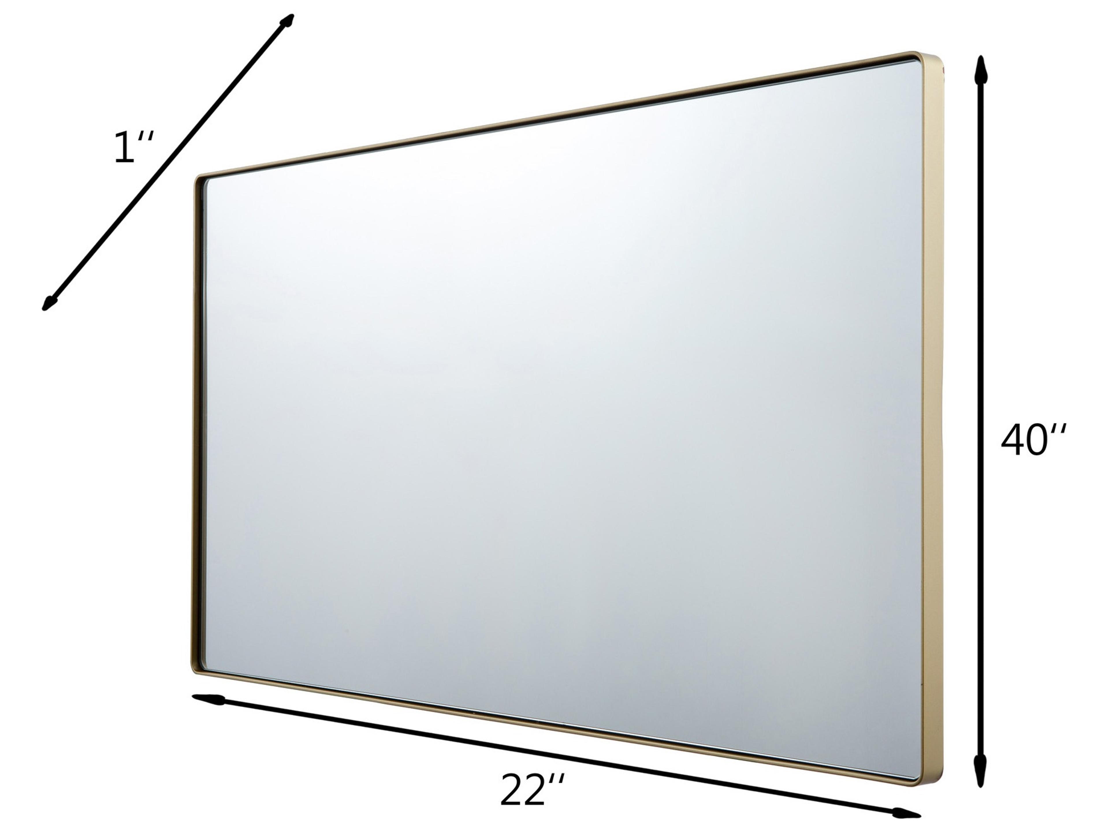 Varaluz Kye Wall Mirror Rectangular