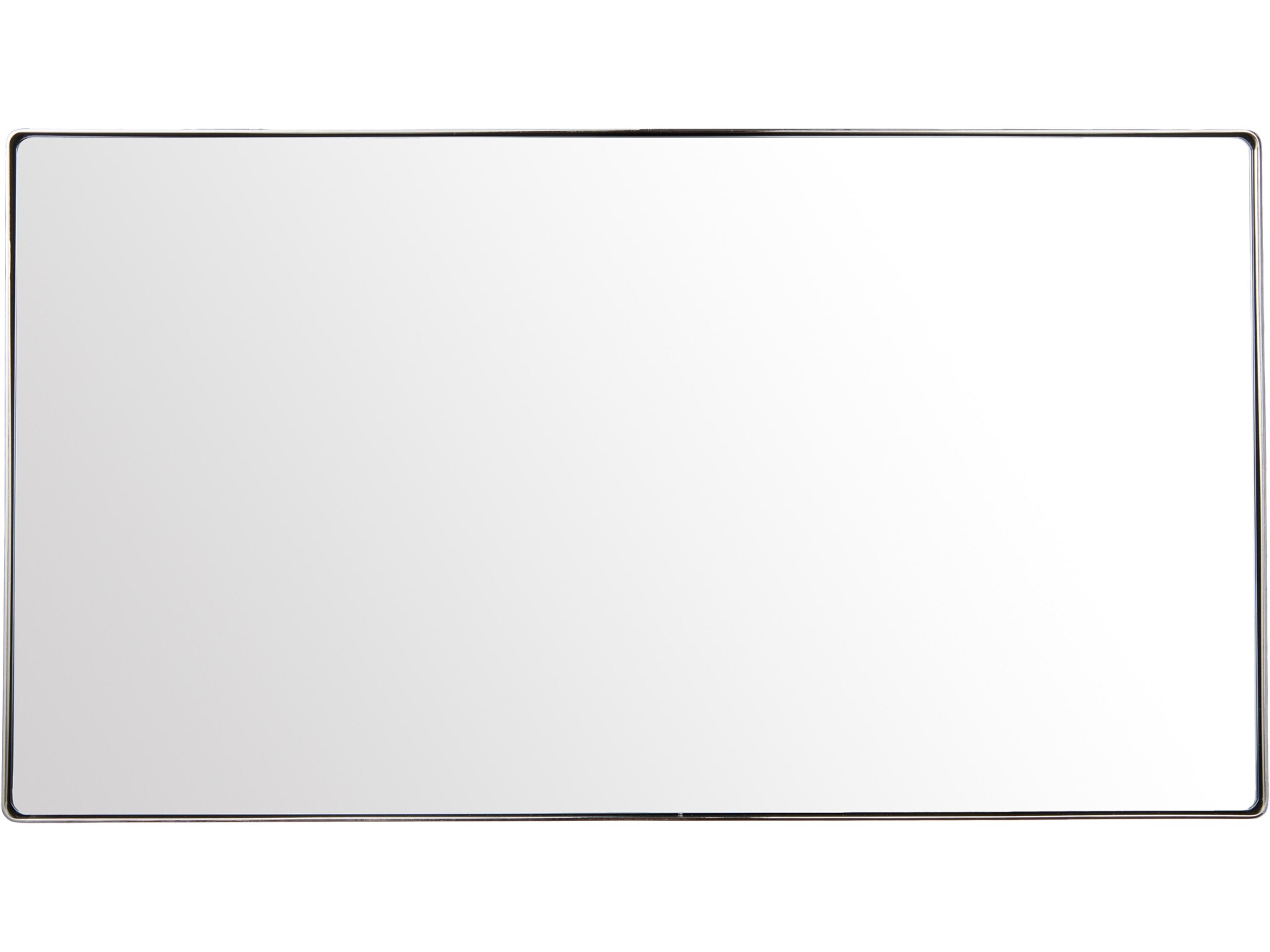 Kye Rectangular Wall Mirror Polished Nickel Modern Vanity