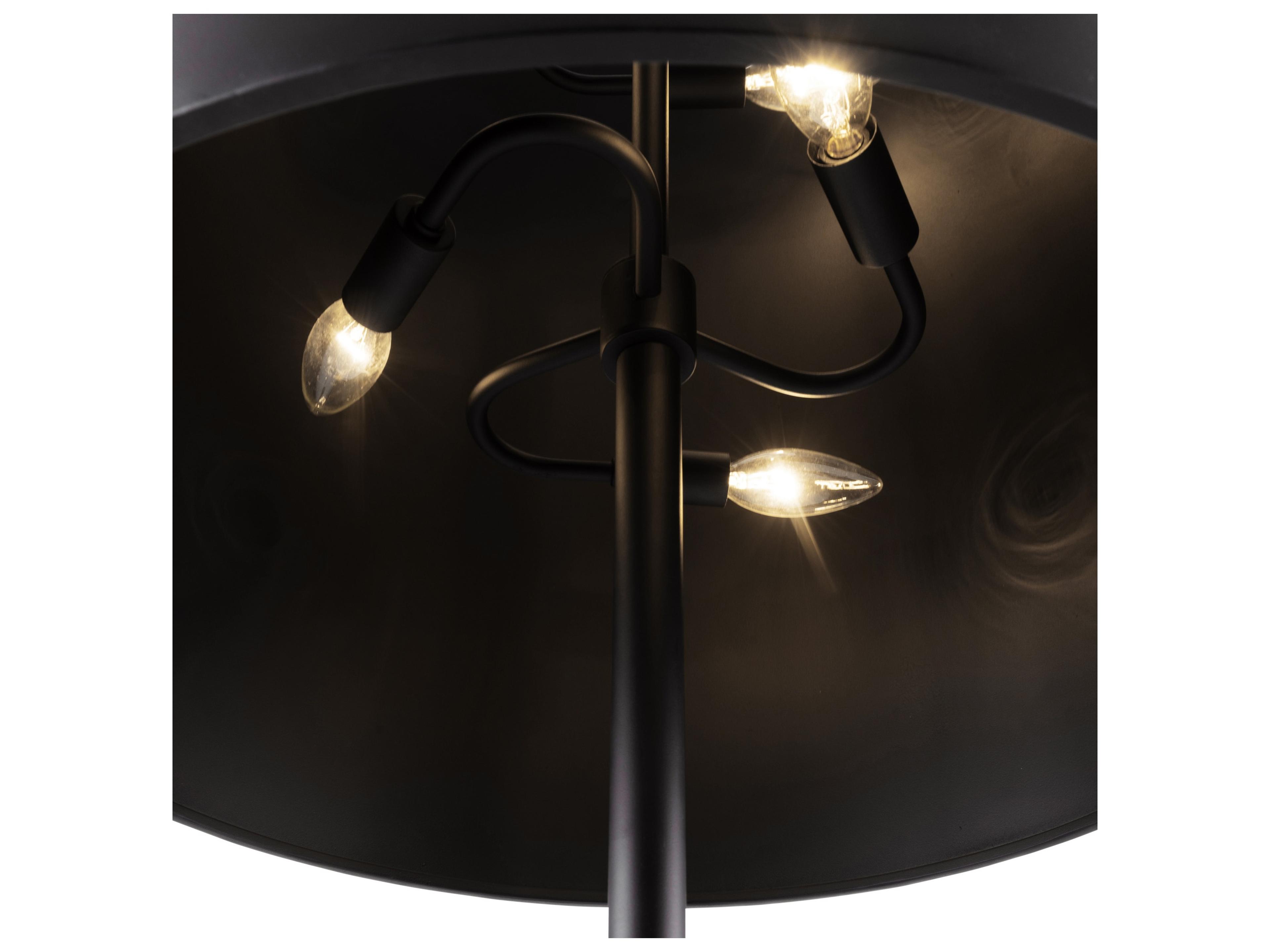 Varaluz Giustino Black Floor Lamp