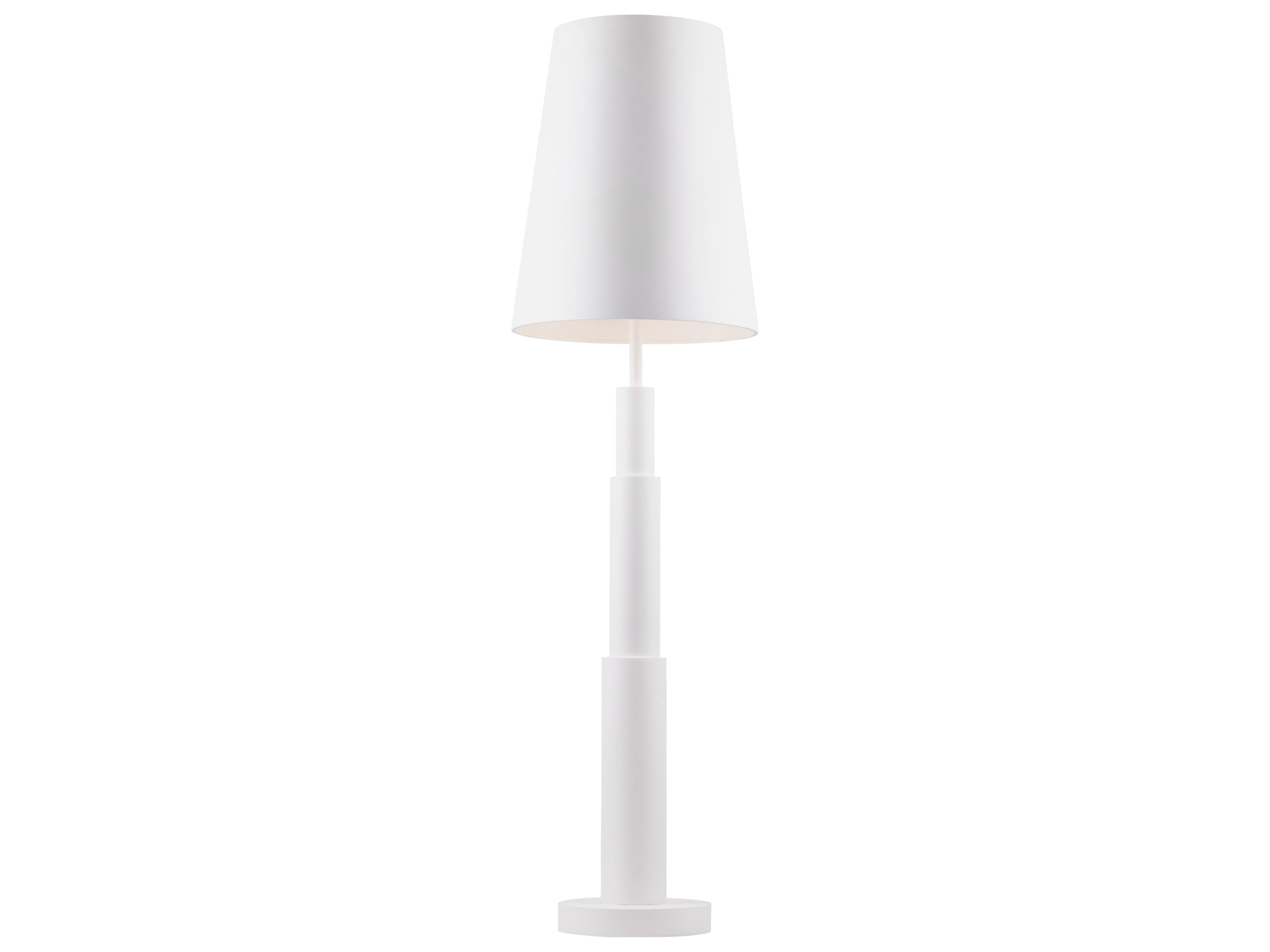 Varaluz Giustino White Floor Lamp