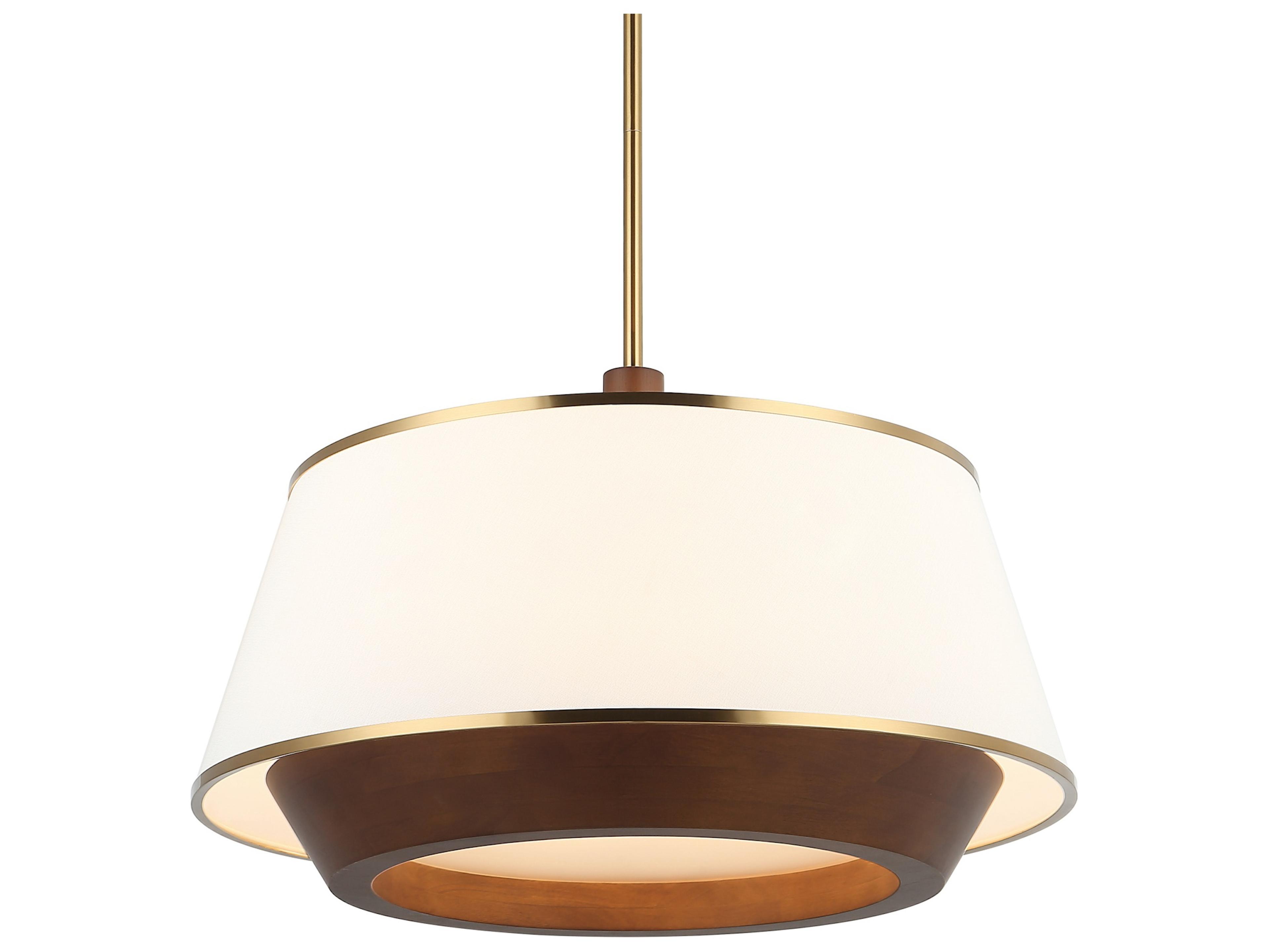 Desert Flyer Brass Bowl Pendant