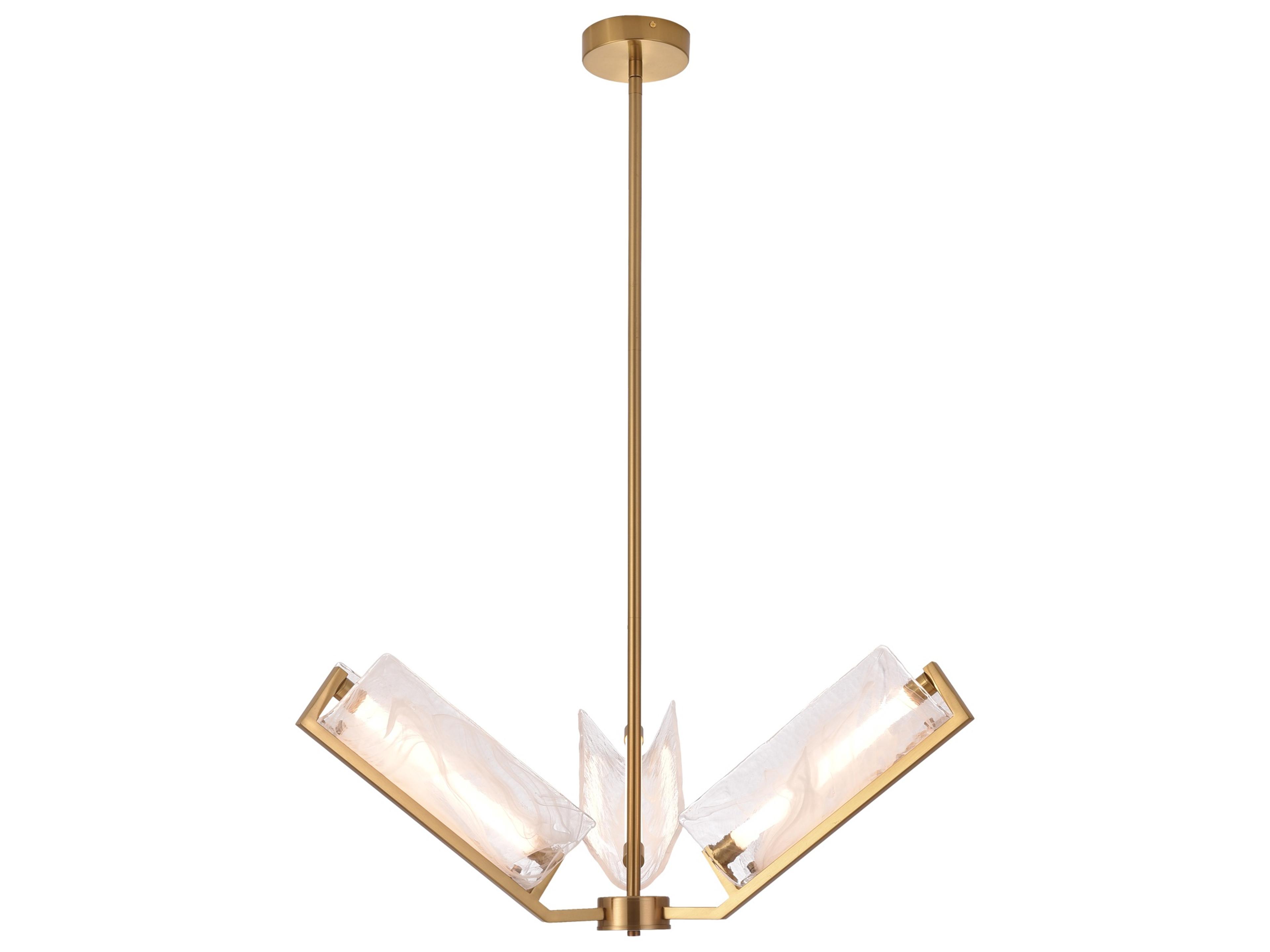 Varaluz Mingle Gold Chandelier