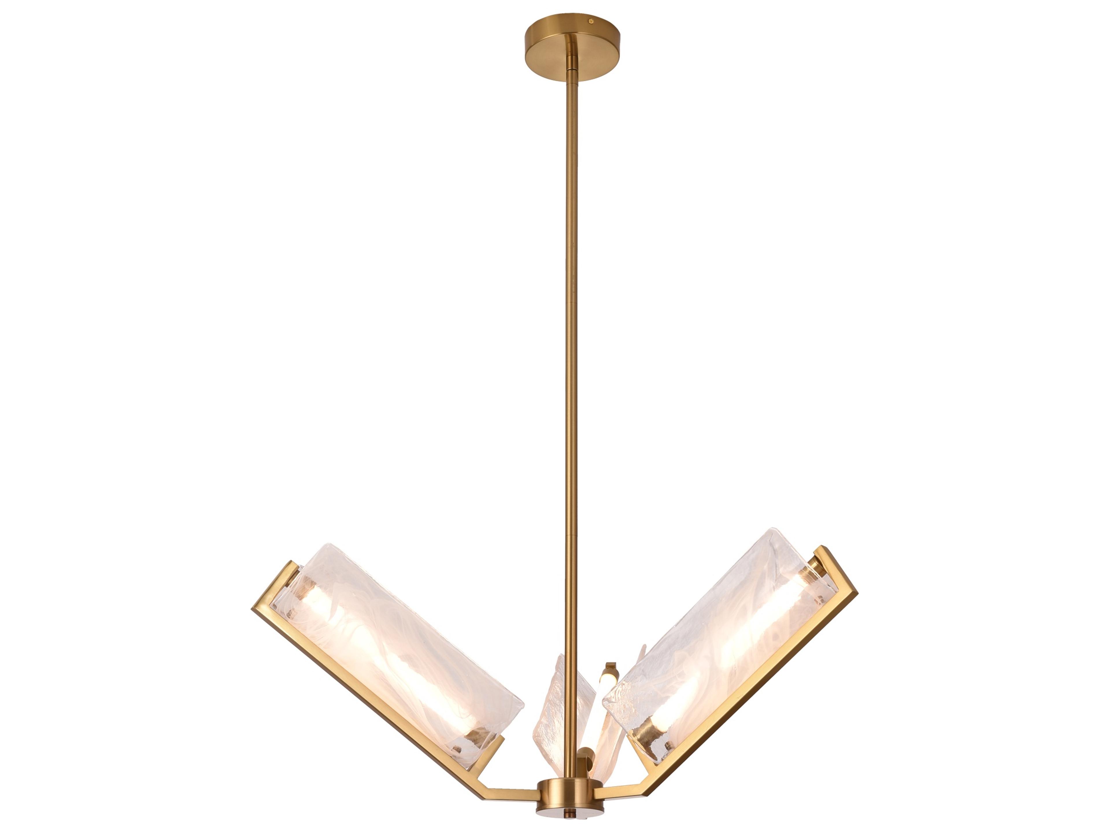 Varaluz Mingle Gold Chandelier