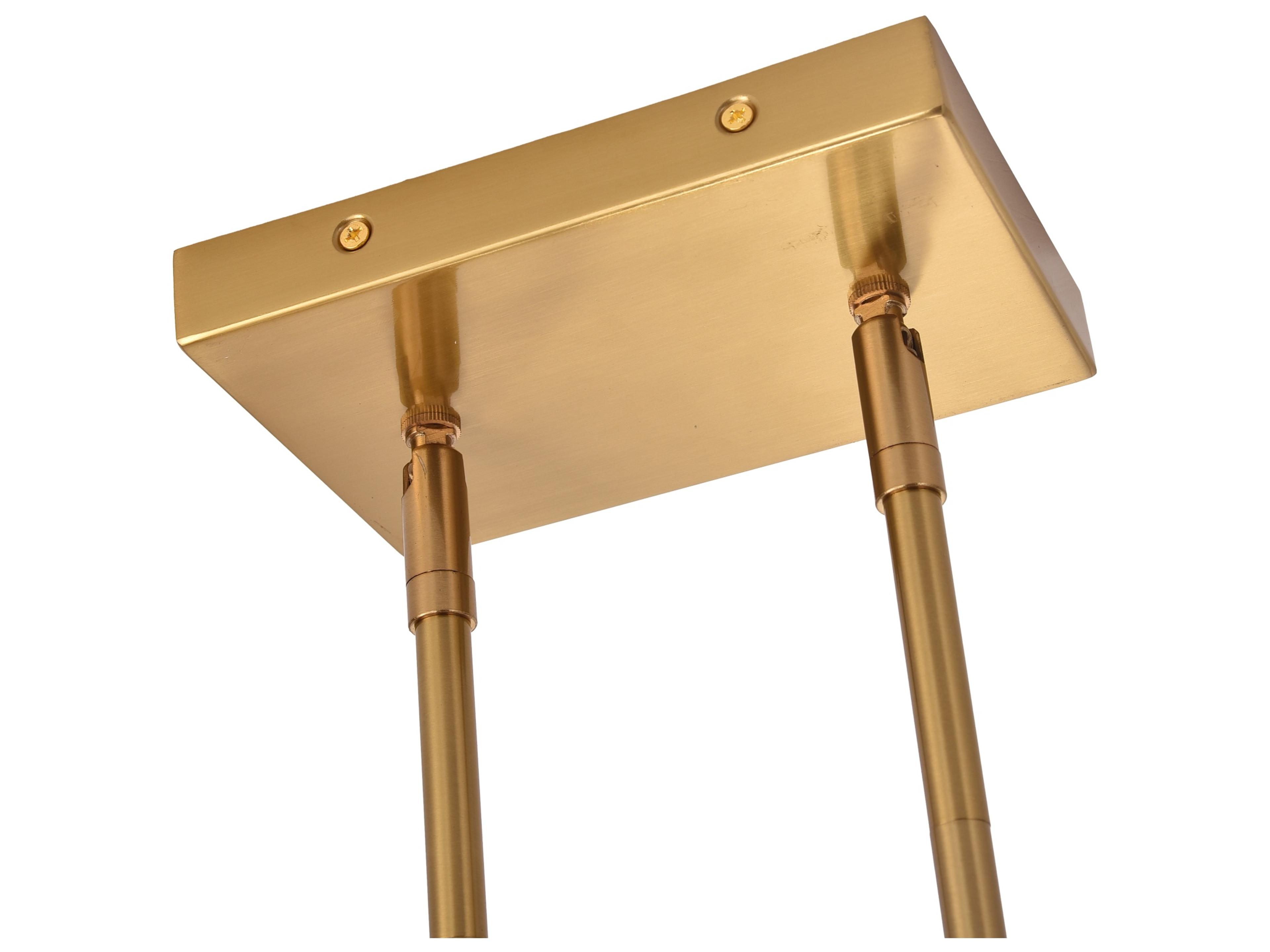 Varaluz Mingle Gold Linear Island Pendant