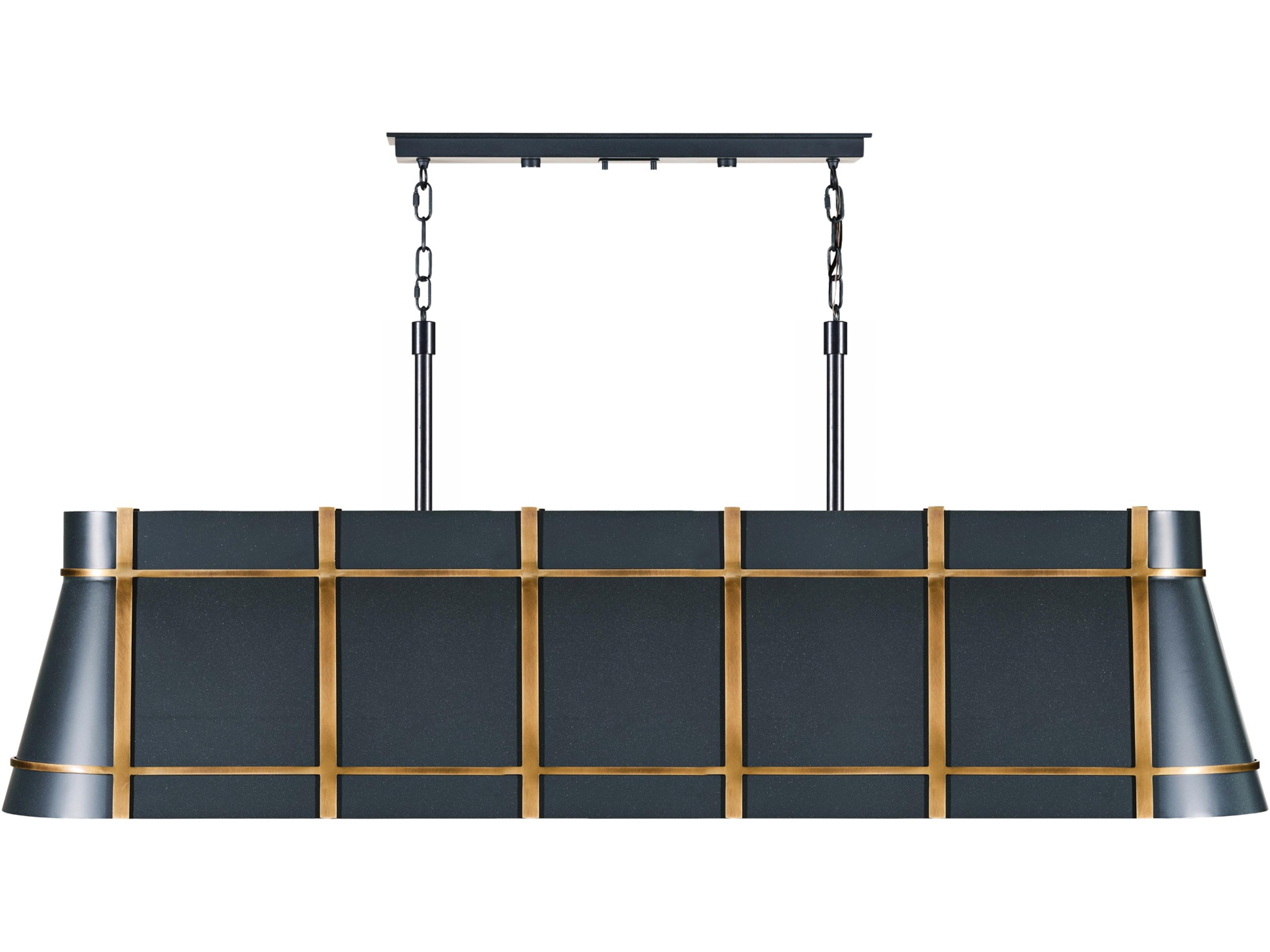 Brasserie Gray Linear Island Pendant