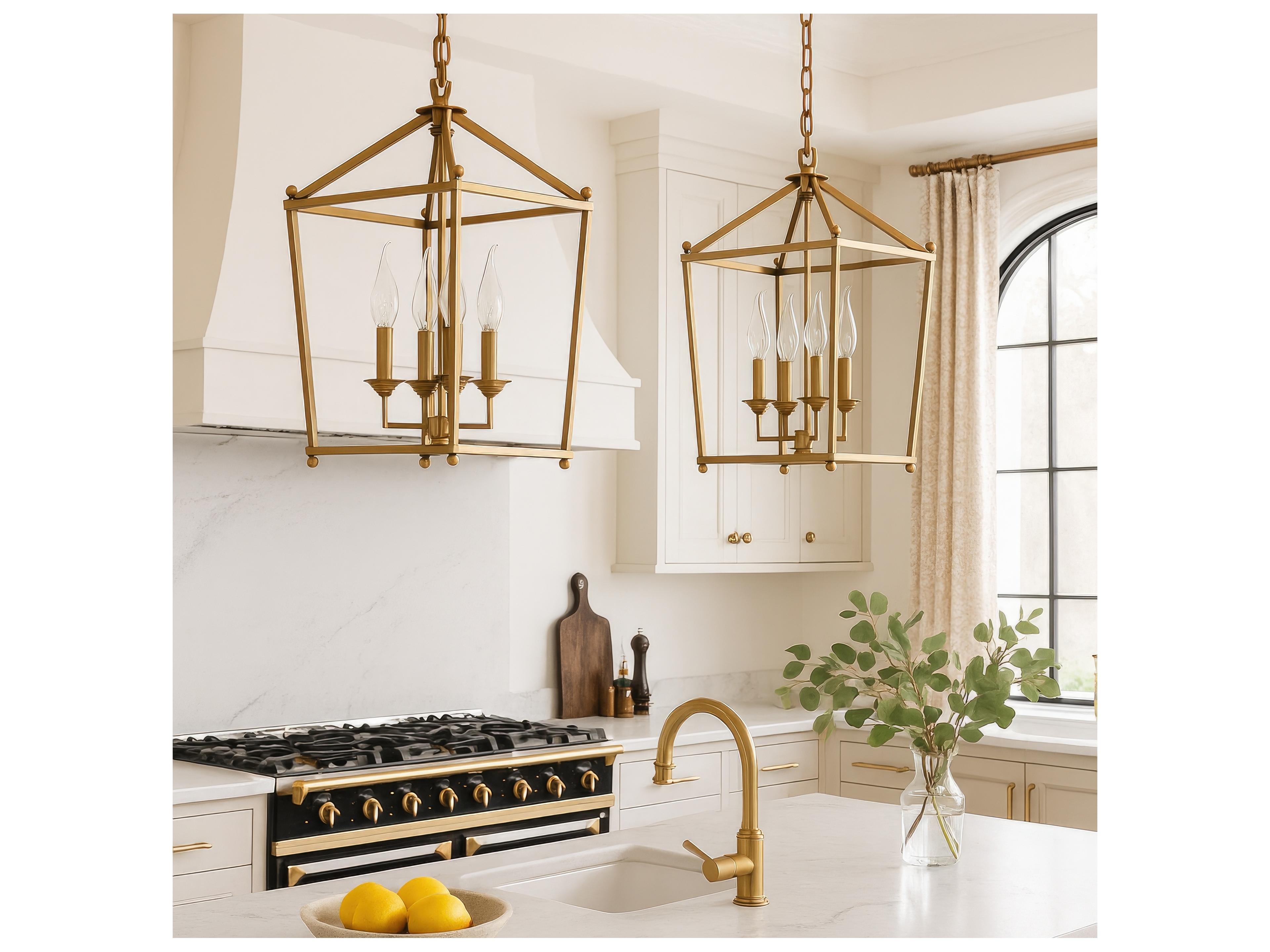 Varaluz Gridlock Gold Traditional Pendant