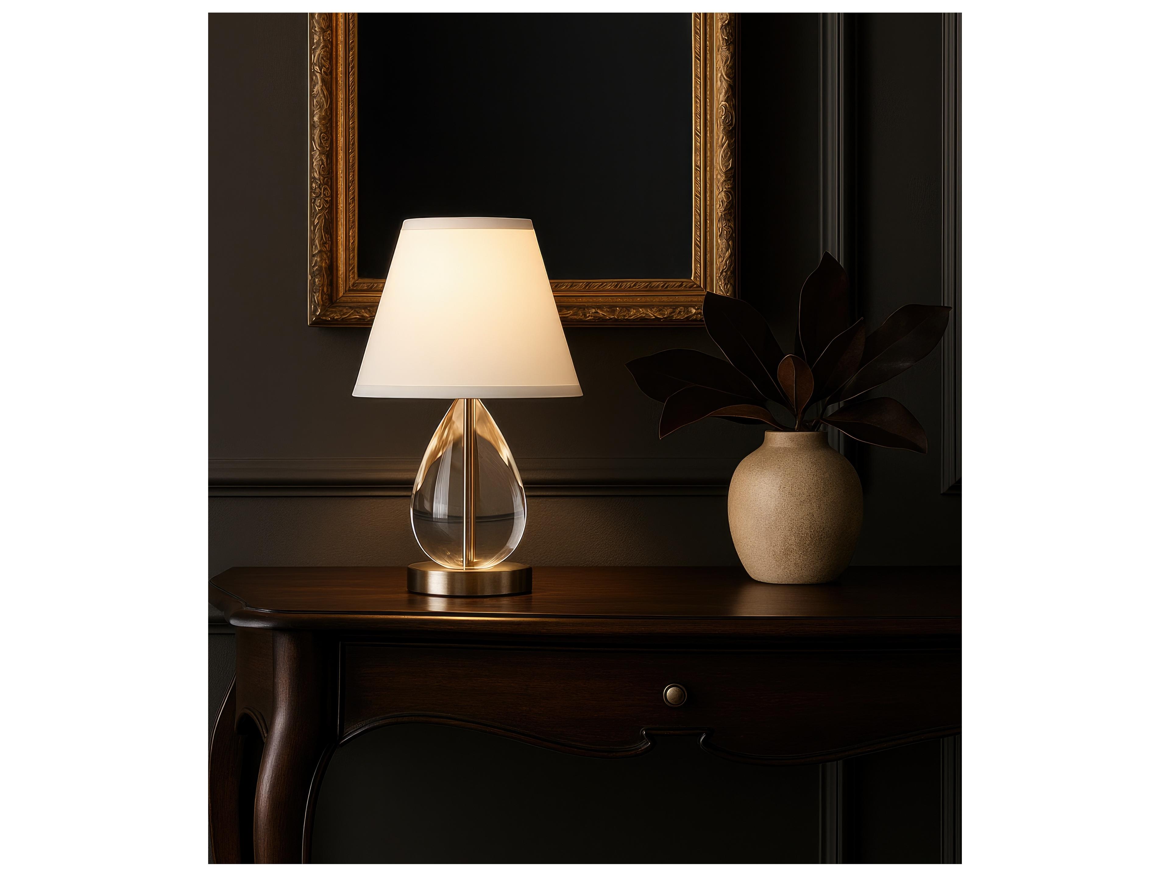 Varaluz Mona & Lisa White Table Lamp