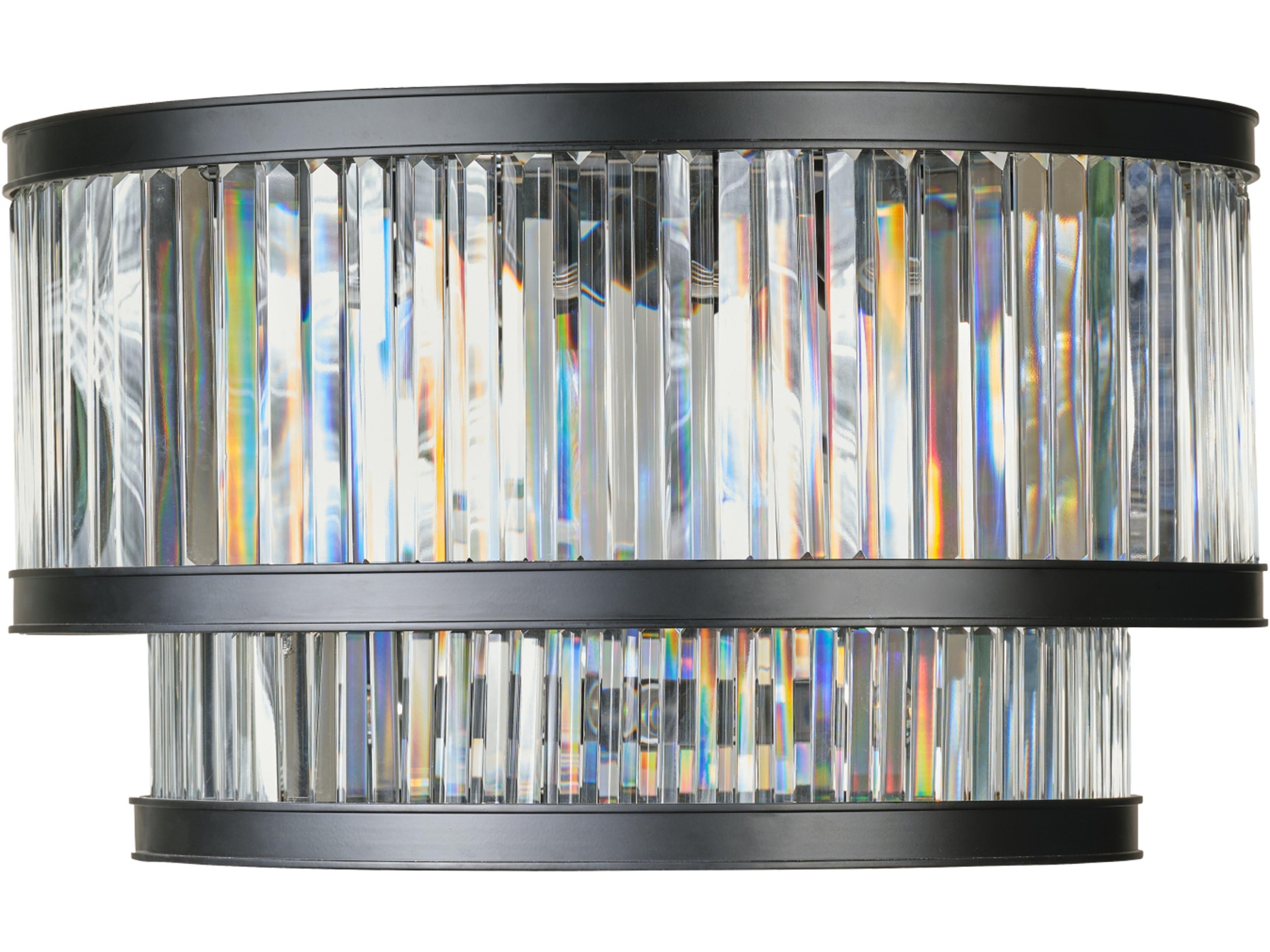 Double Take Black Wall Sconce