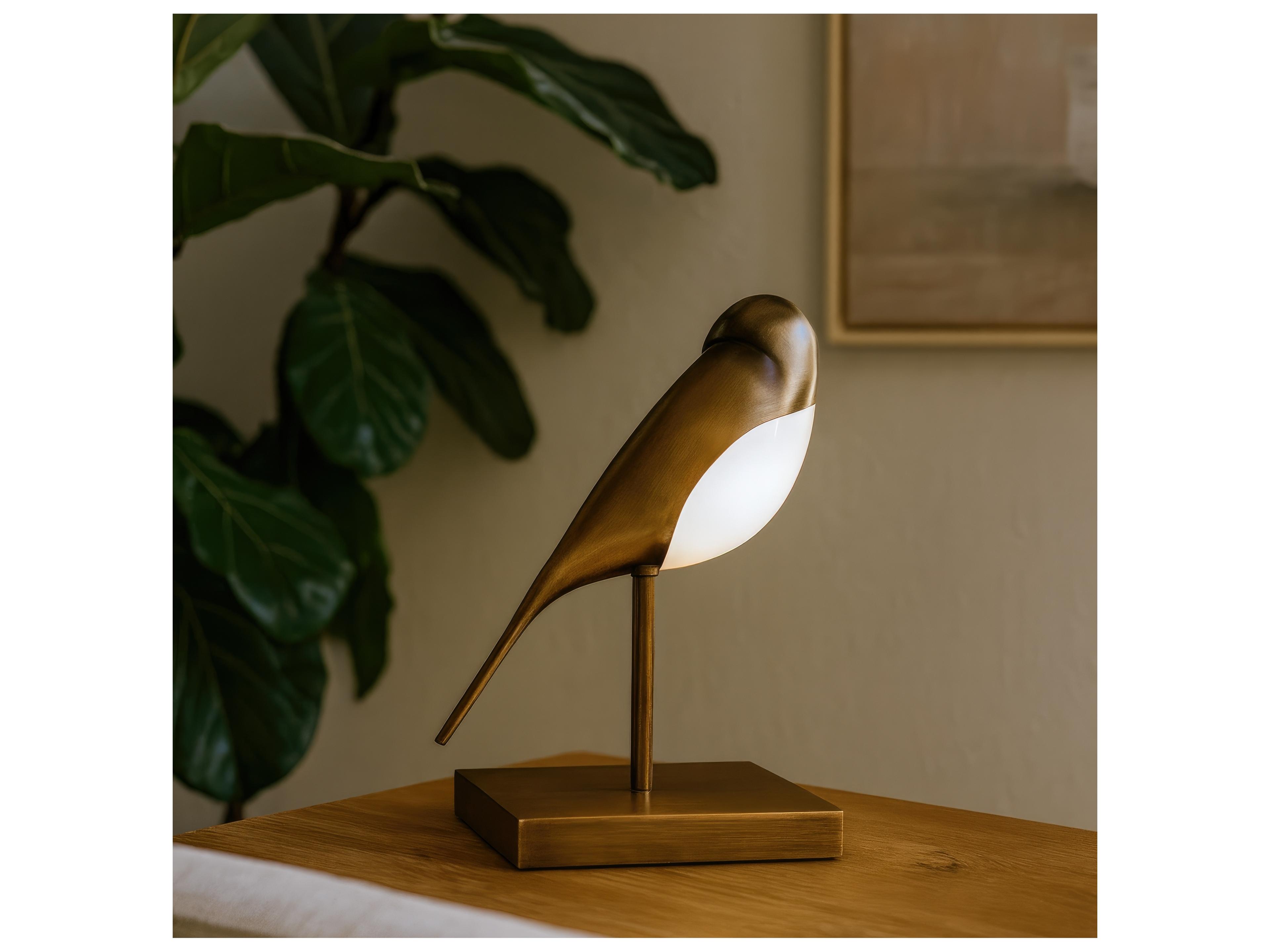 Varaluz Hope Gold Table Lamp