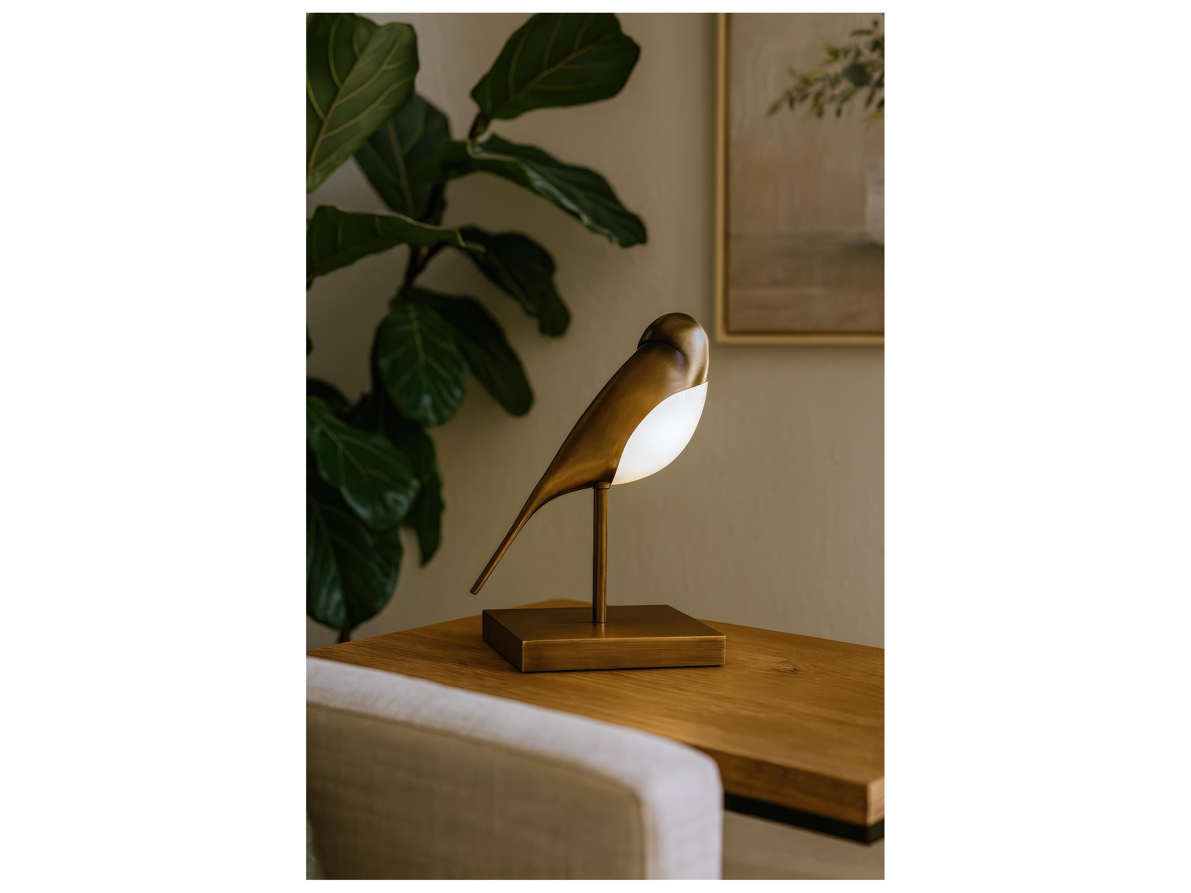 Varaluz Hope Gold Table Lamp