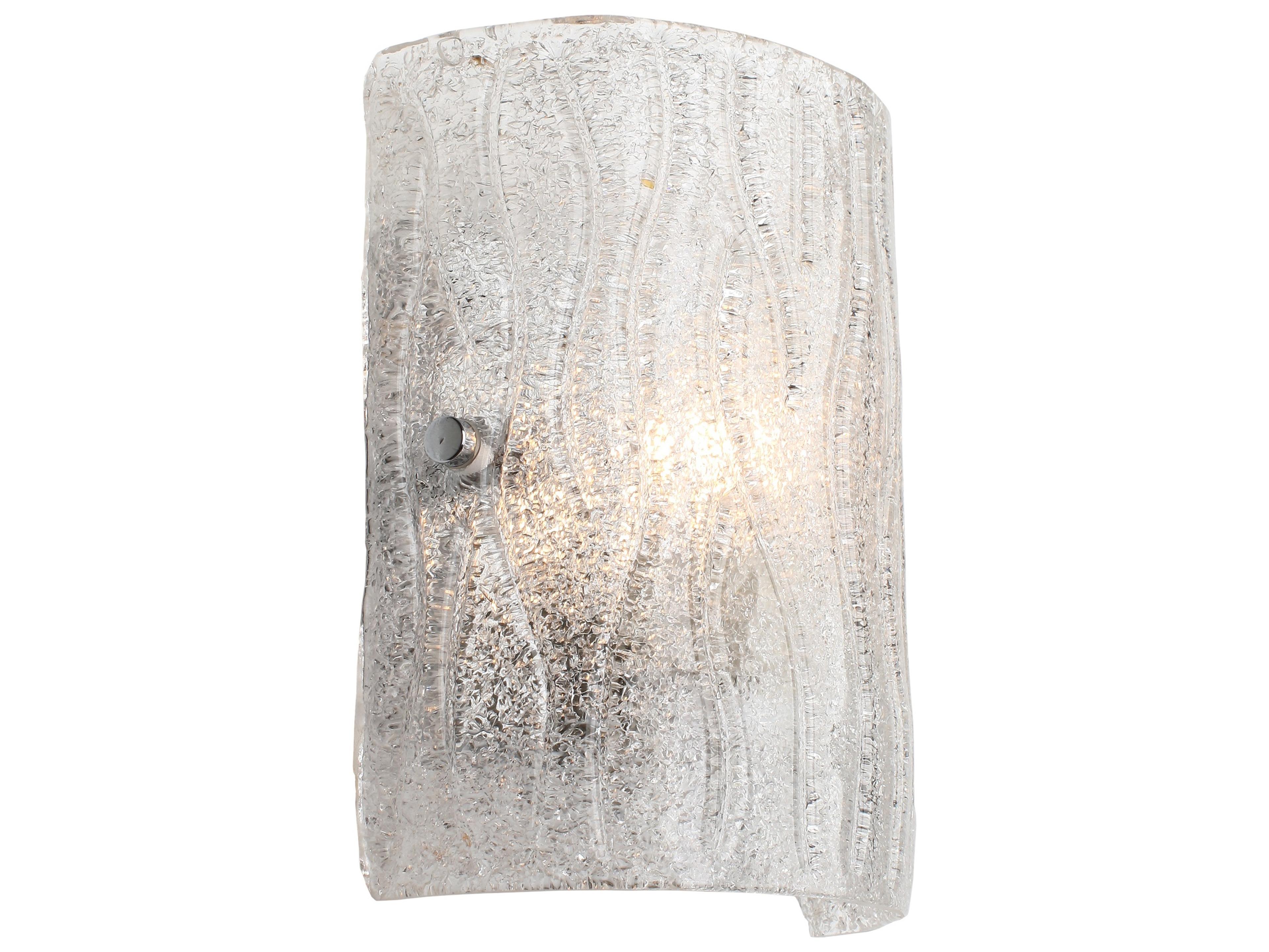 Varaluz Brilliance White Wall Sconce