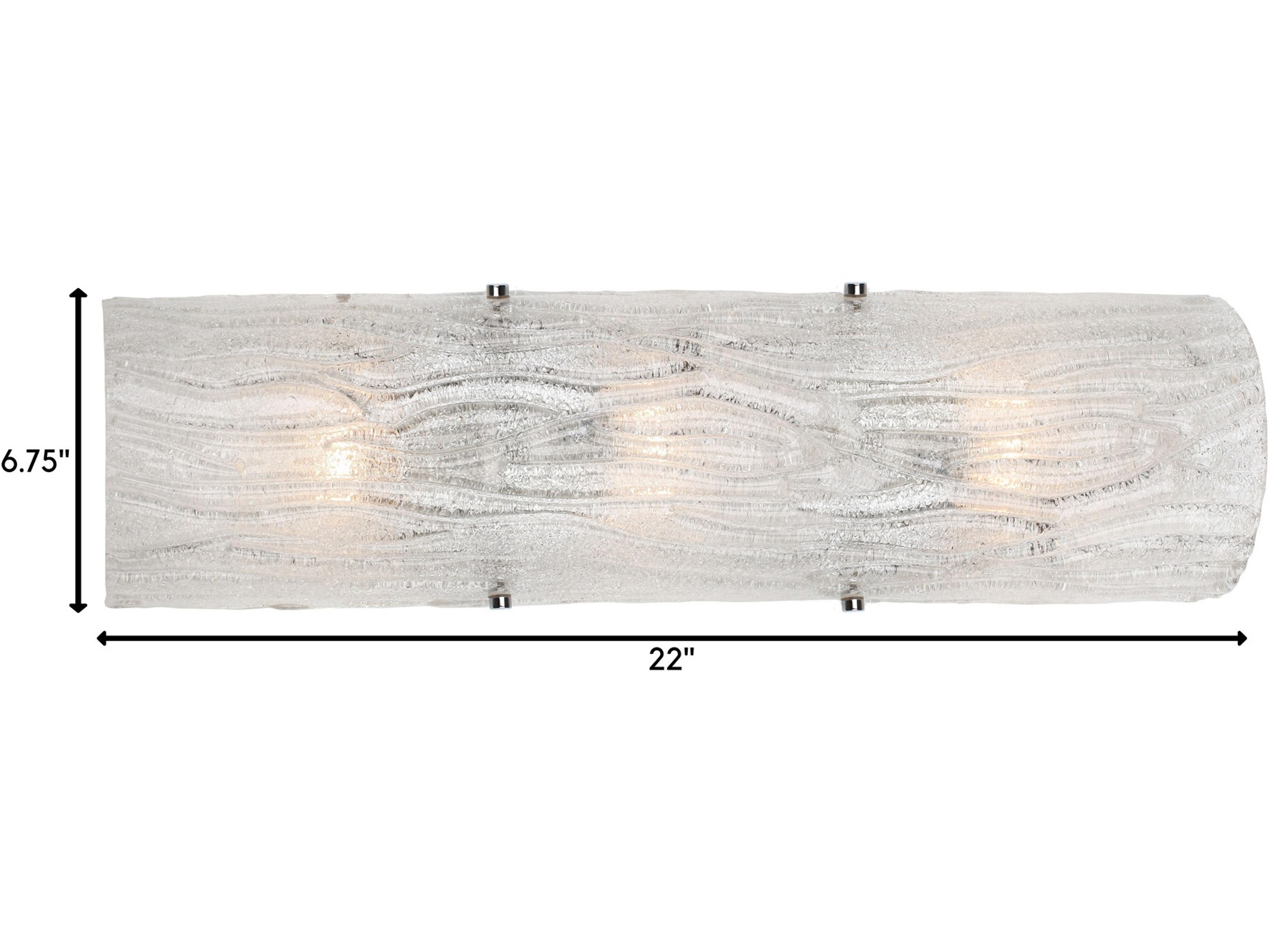 Varaluz Brilliance White Wall Sconce