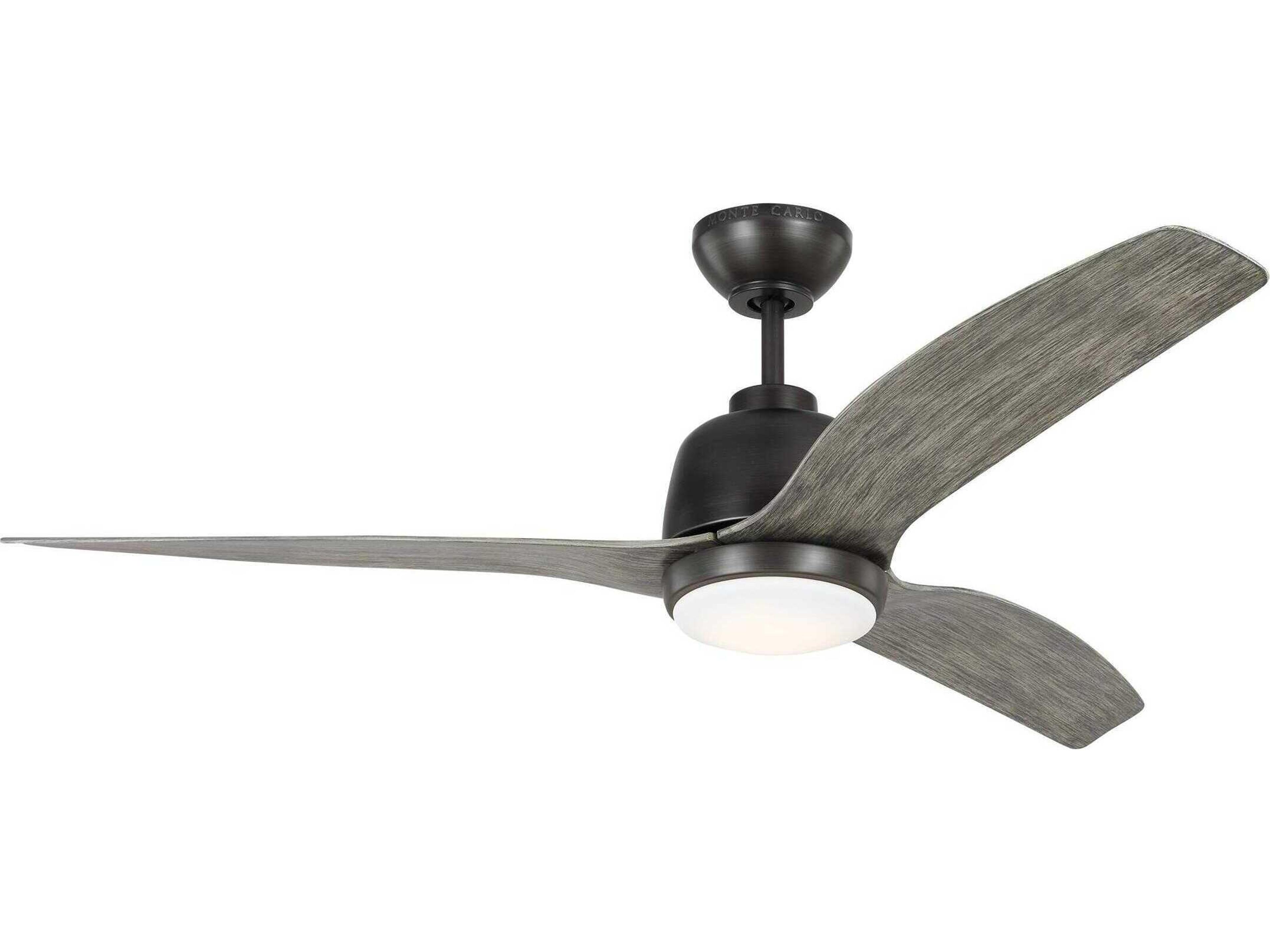 Avila 54 Inch Ceiling Fan Aged Pewter Modern Indoor Outdoor