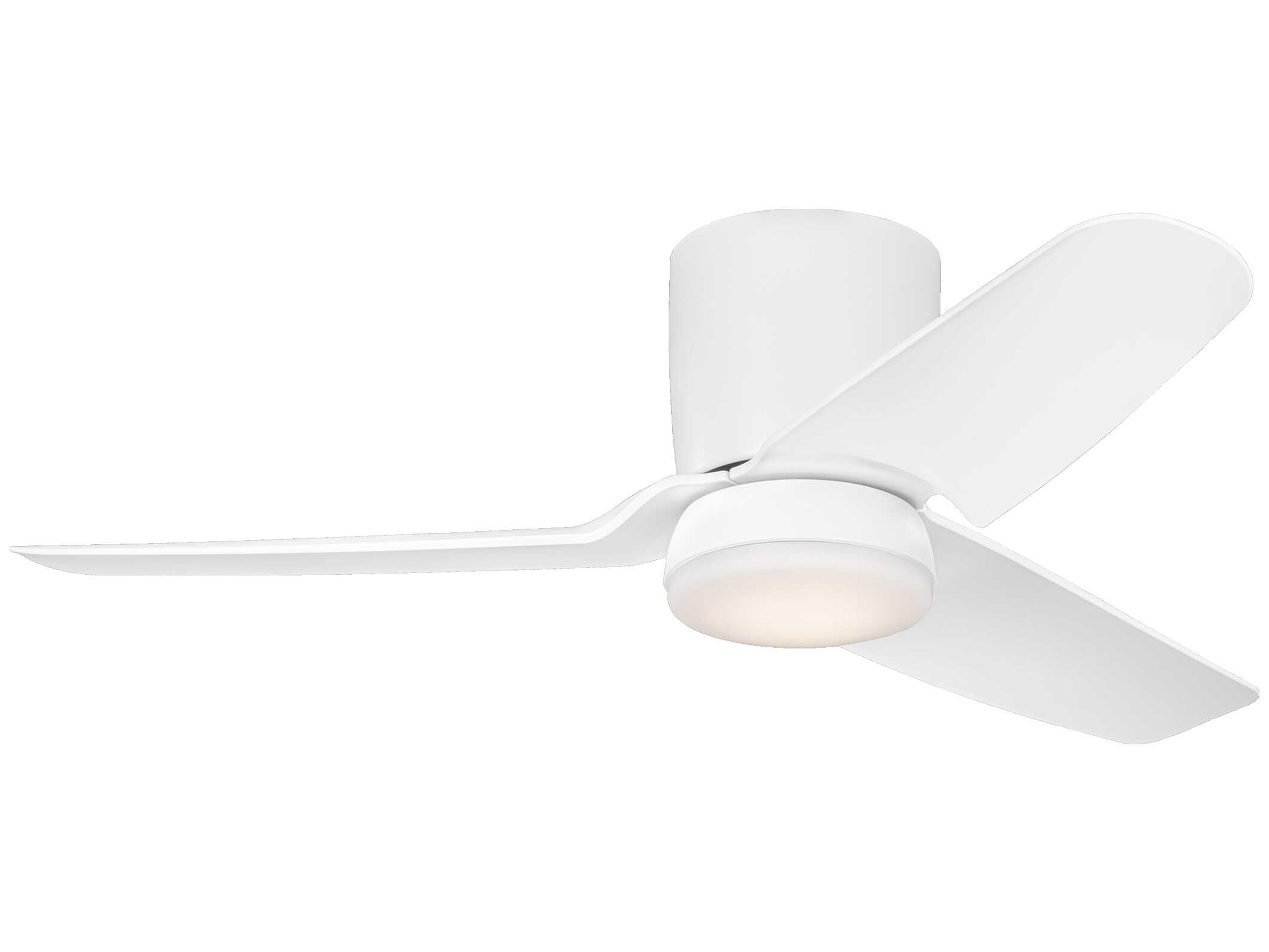 Colgin 44 Hugger LED Ceiling Fan in Matte White