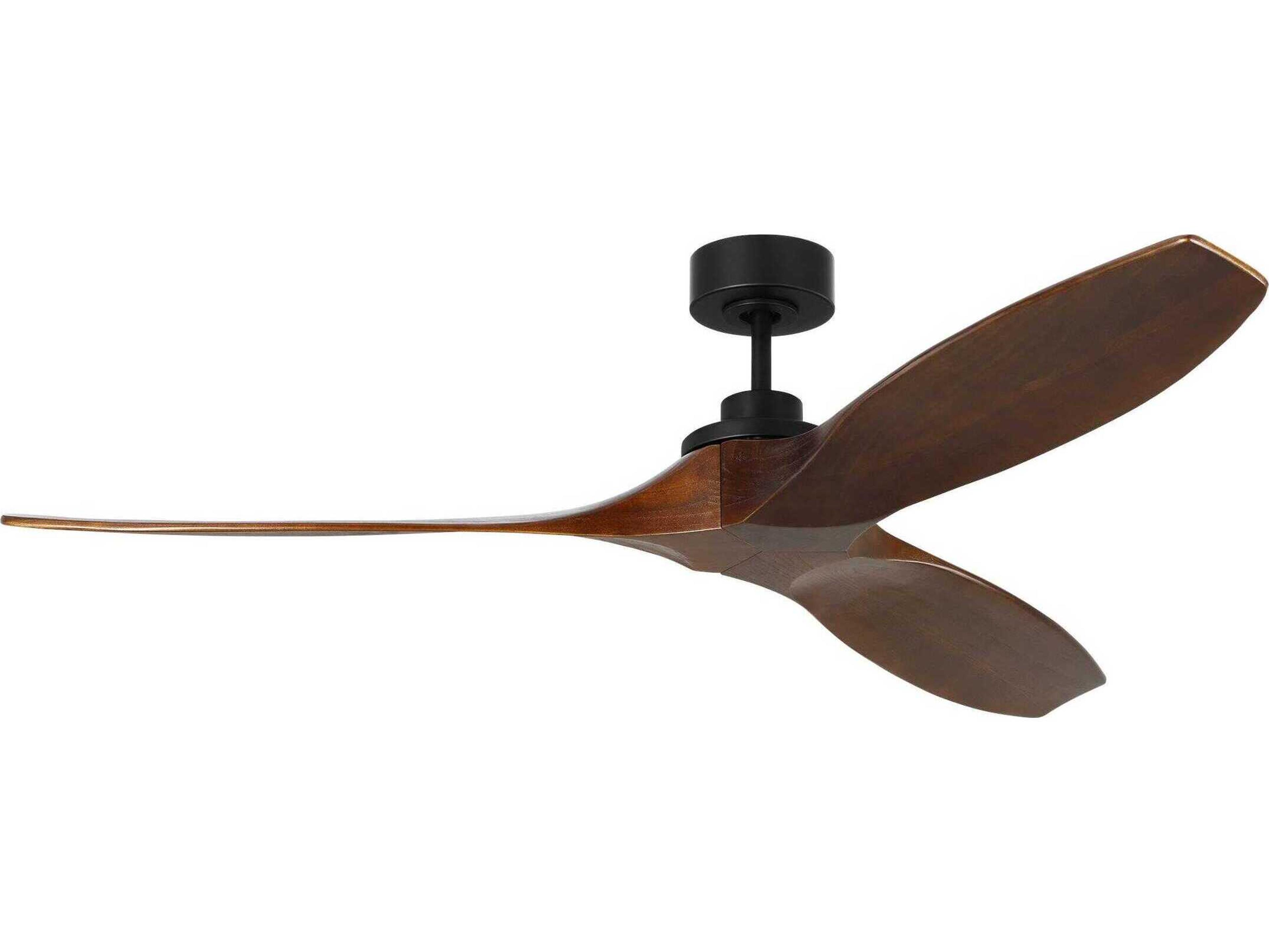 Collins Smart 60 Inch Ceiling Fan in Midnight Black