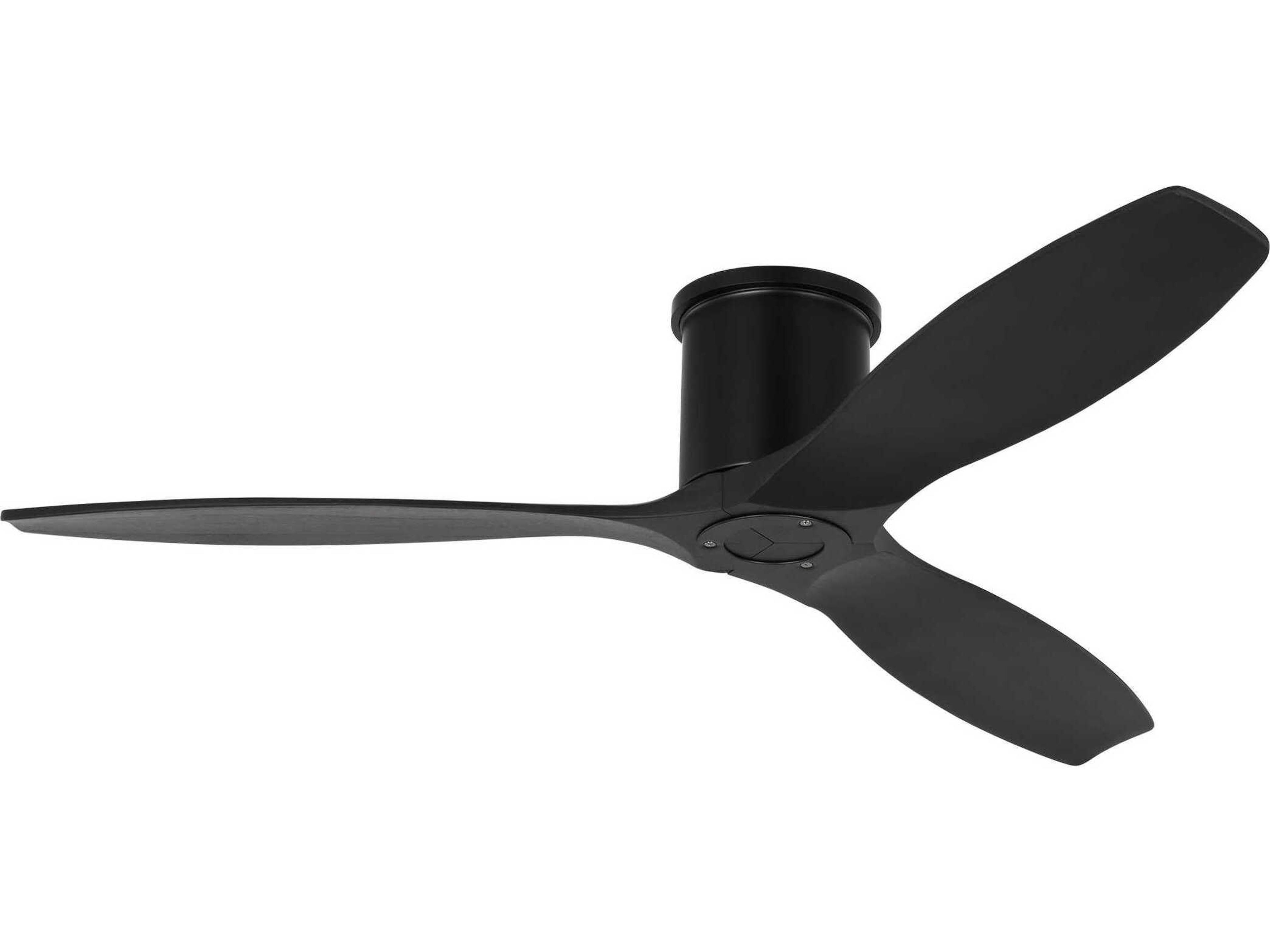 Collins 52 Inch Smart Ceiling Fan in Midnight Black