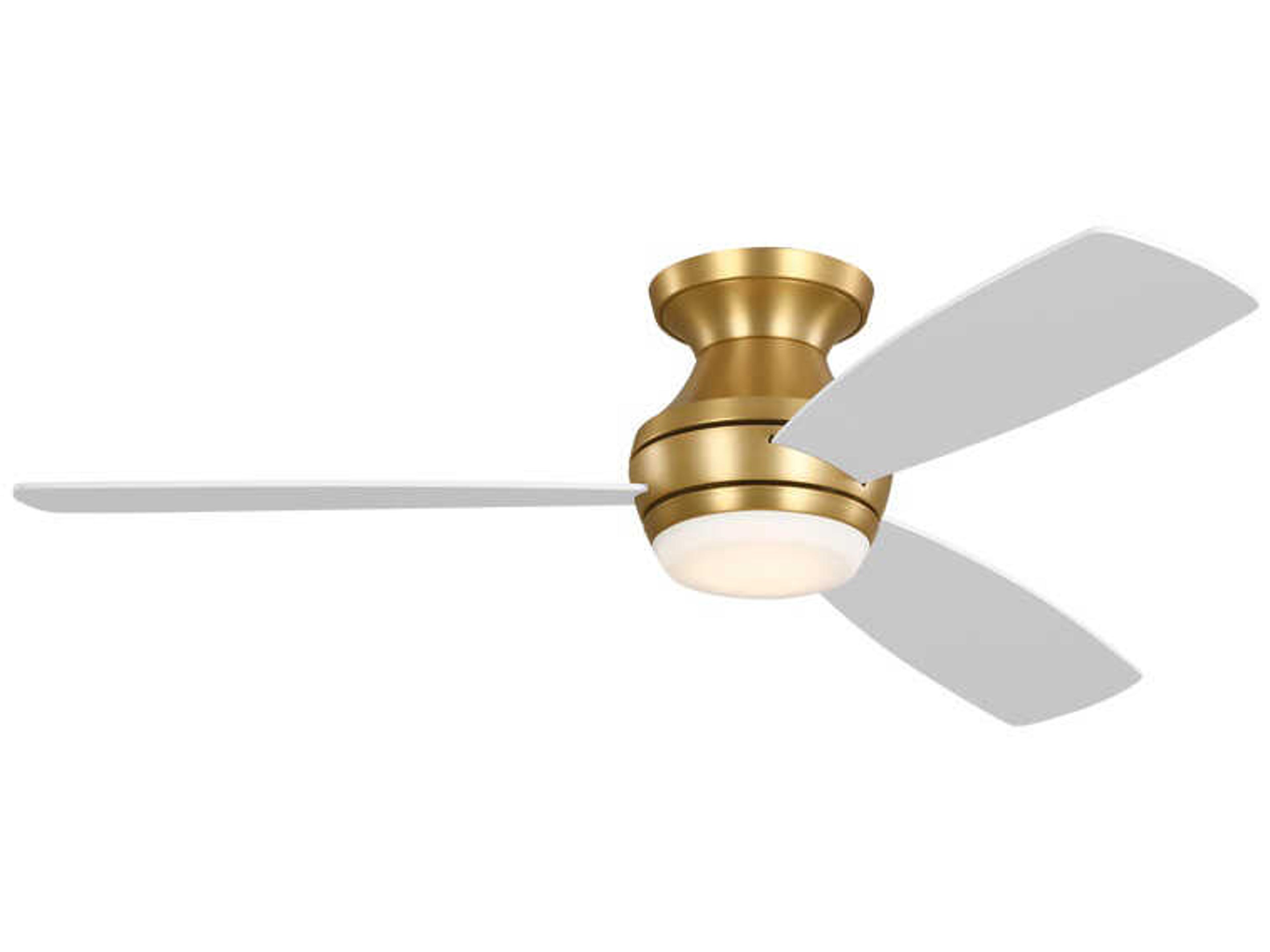 Ikon 52 Inch Hugger Ceiling Fan with LED Light