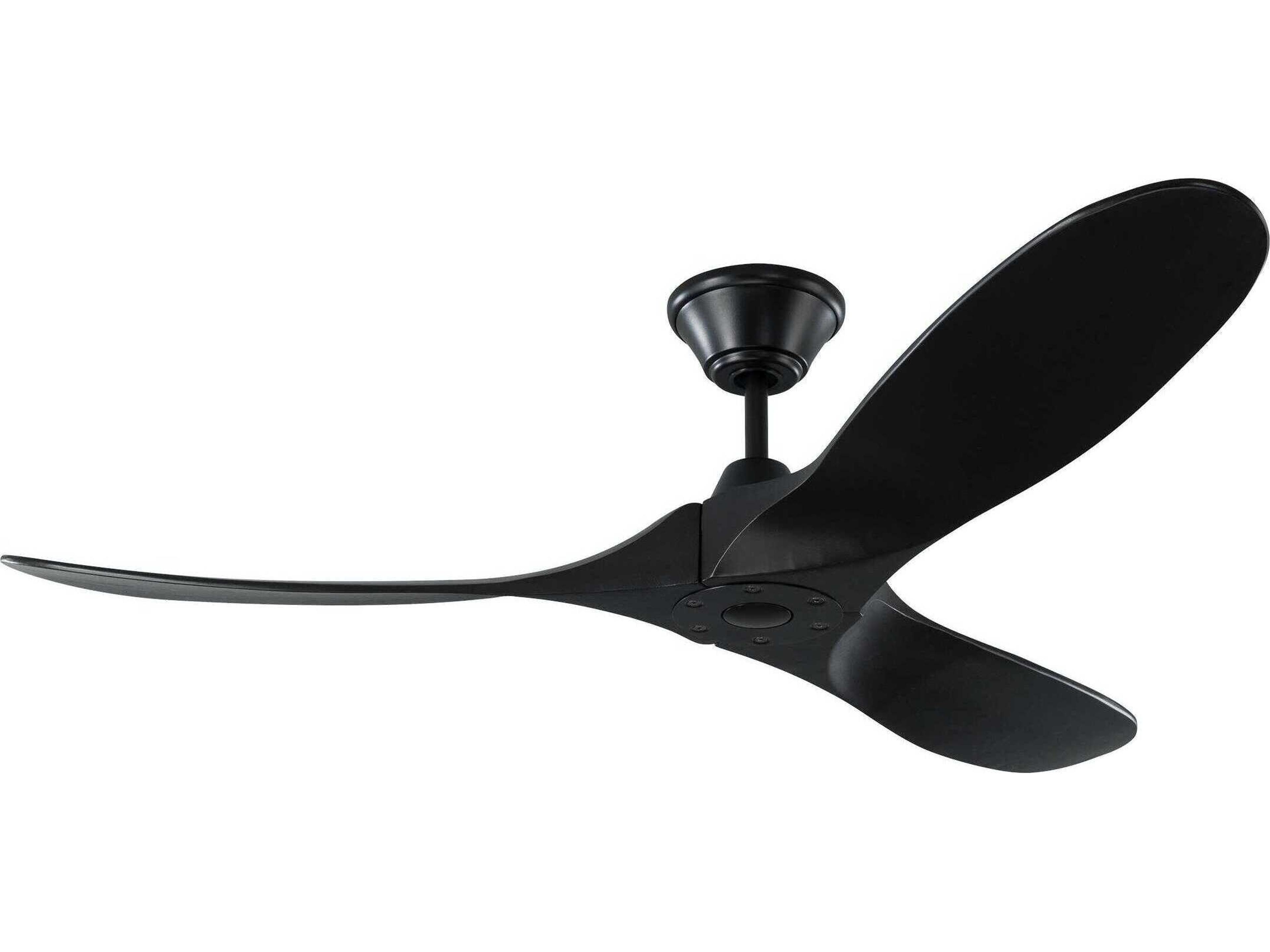 Maverick 52 Inch Ceiling Fan in Matte Black
