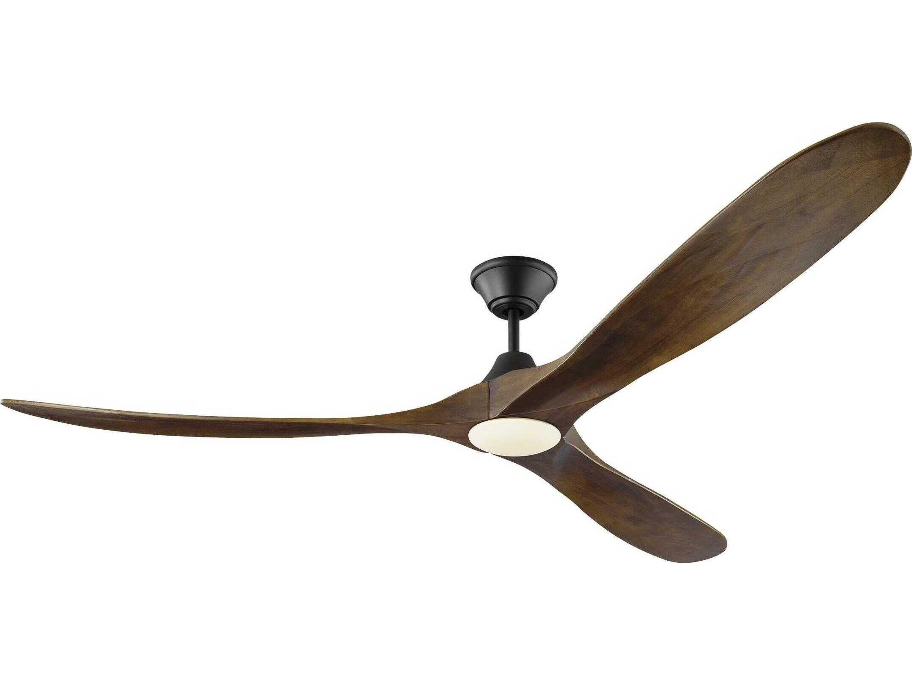 Maverick Max 70 Inch LED Ceiling Fan in Matte Black